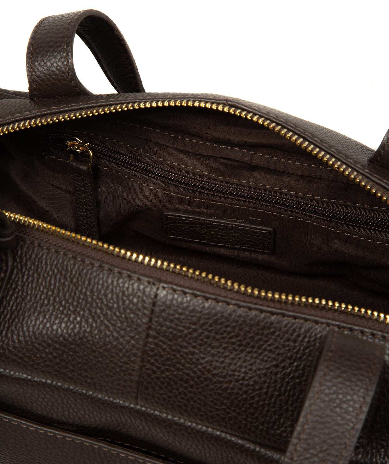 Mercy handbag rear slip pocket detail