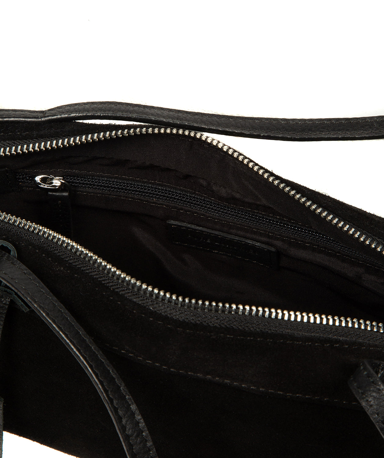 Interior zip pocket and soft fabric lining