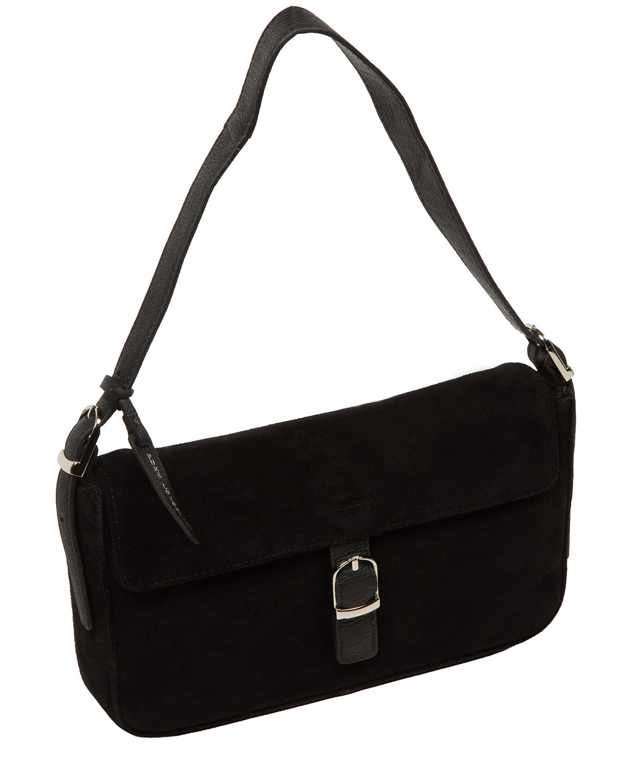 Back view showing blind embossed logo