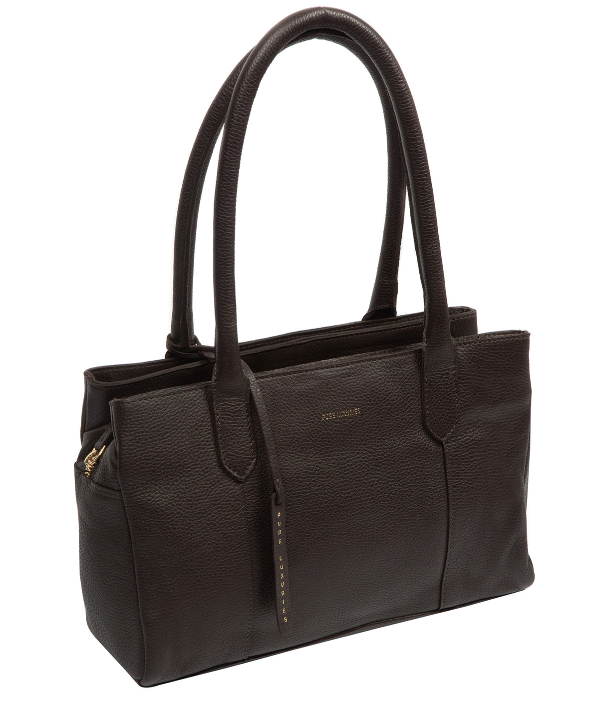 'Filton' Espresso Leather Handbag