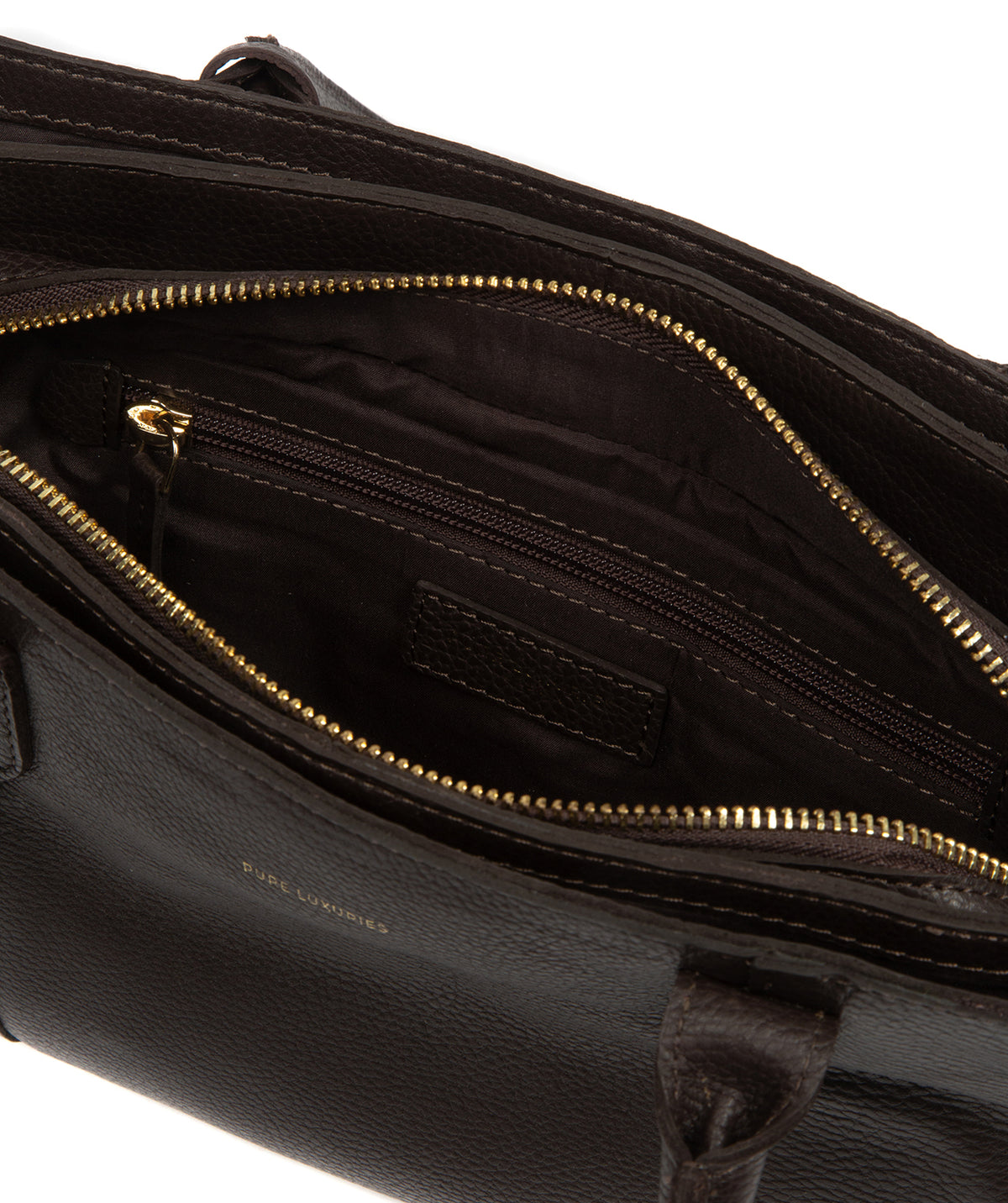 'Filton' Espresso Leather Handbag