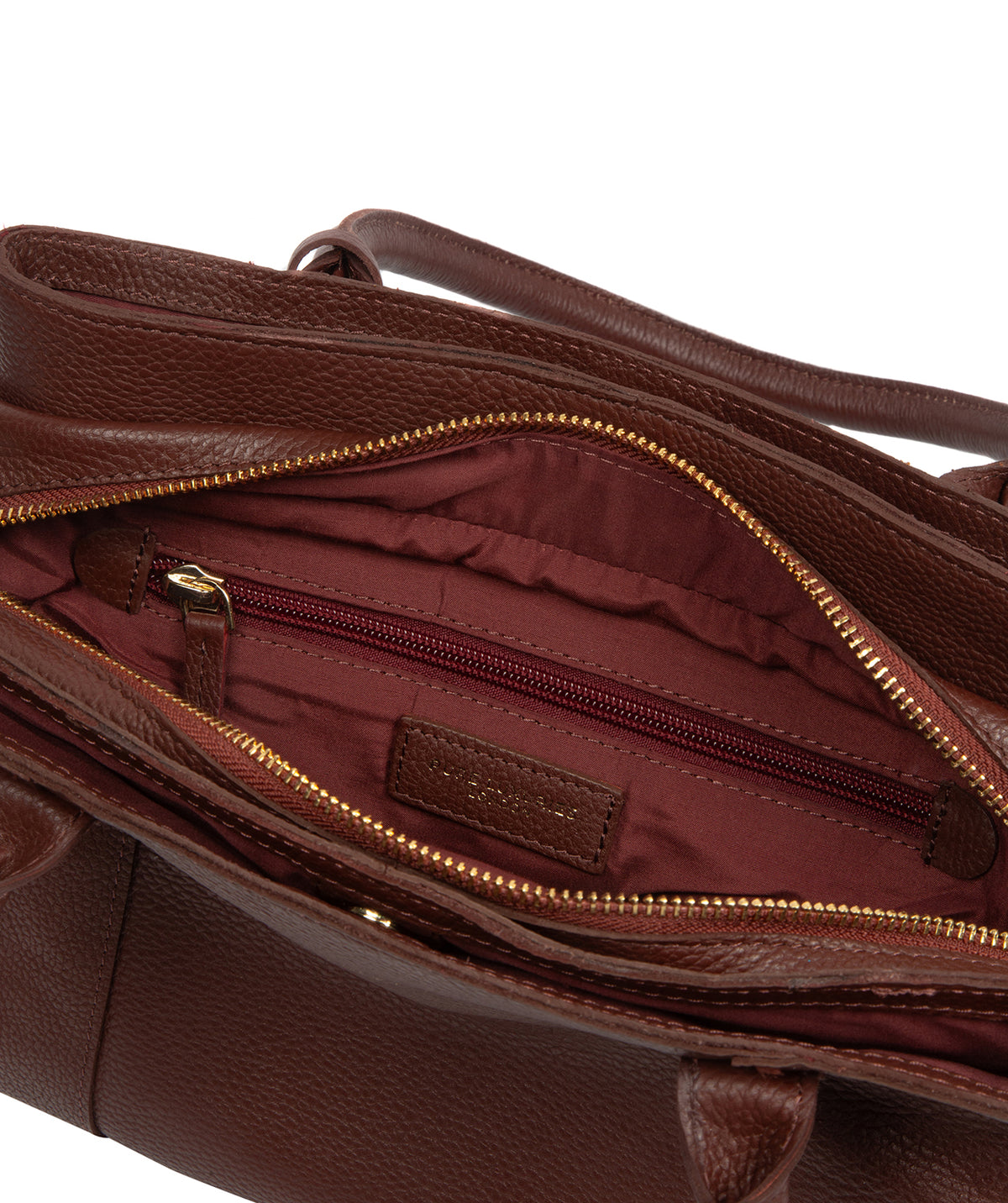 'Filton' Rich Chestnut Leather Handbag