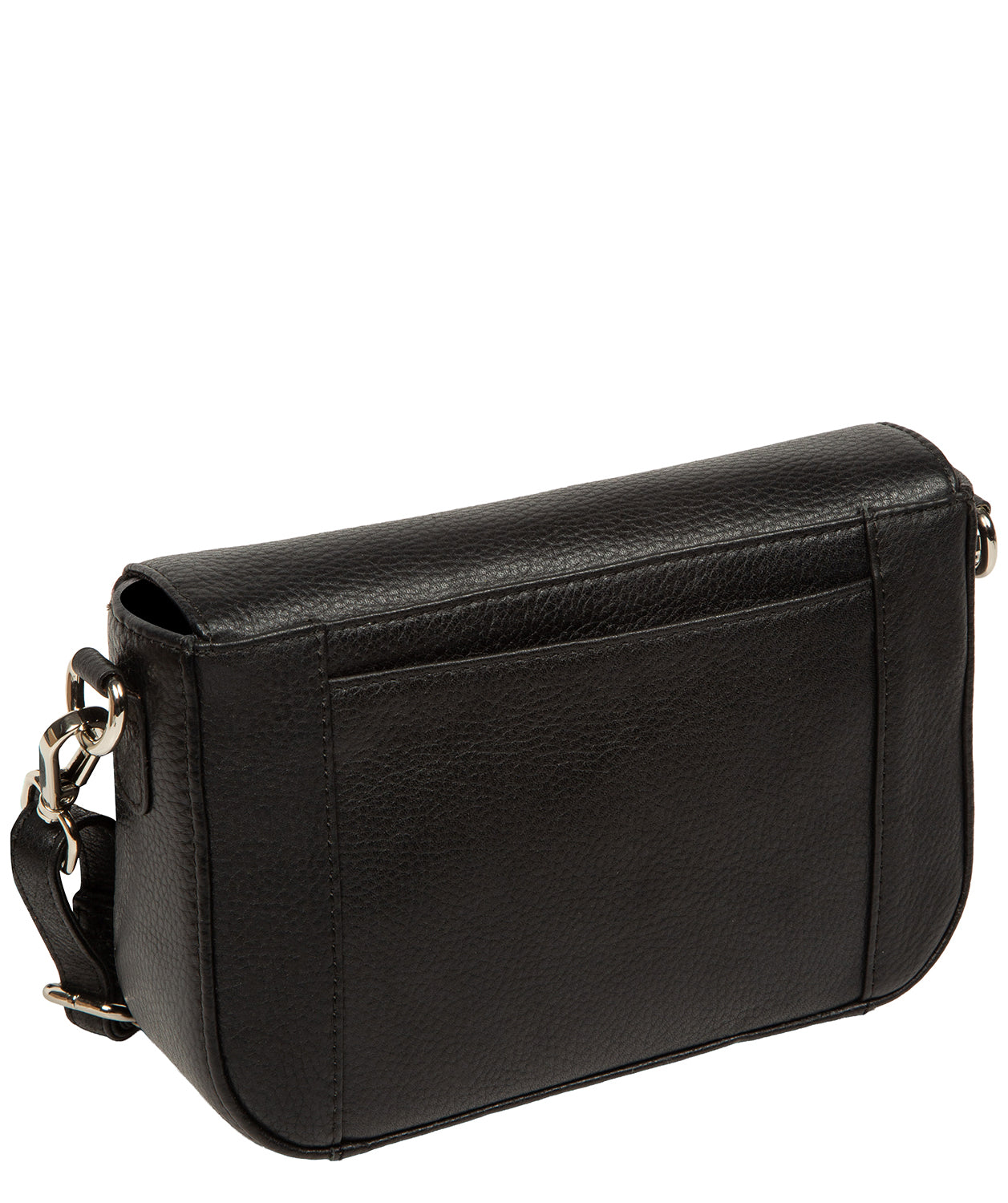 interior lined compartment with slip and zipped pockets