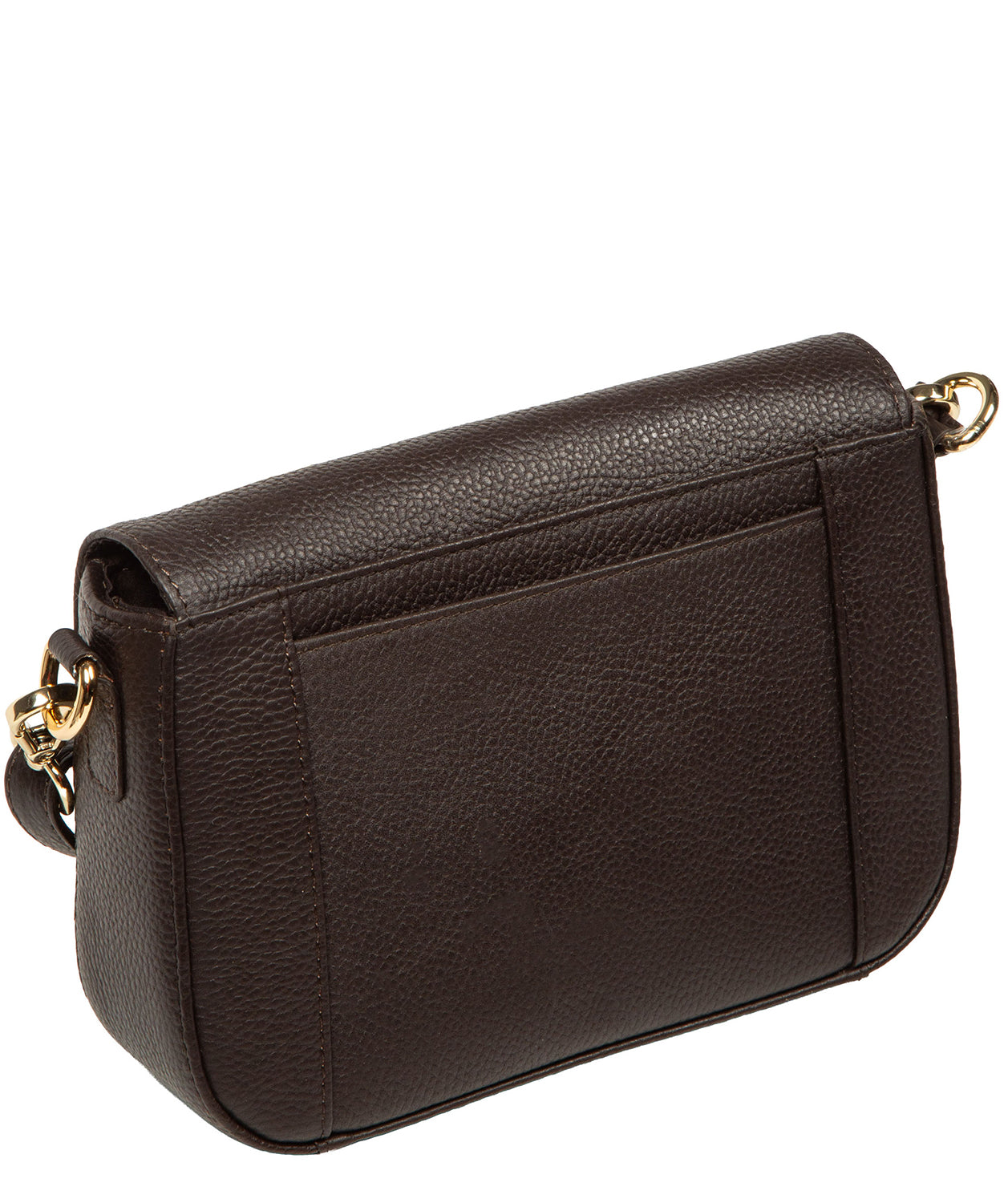 Interior slip pocket and zipped compartment detail