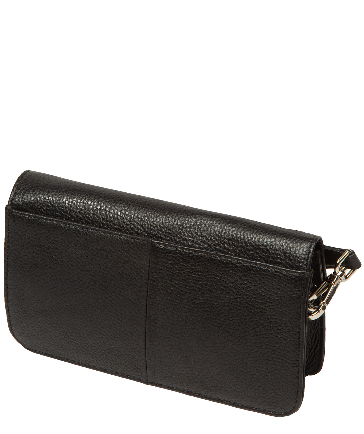 Interior slip pocket detail with soft lining
