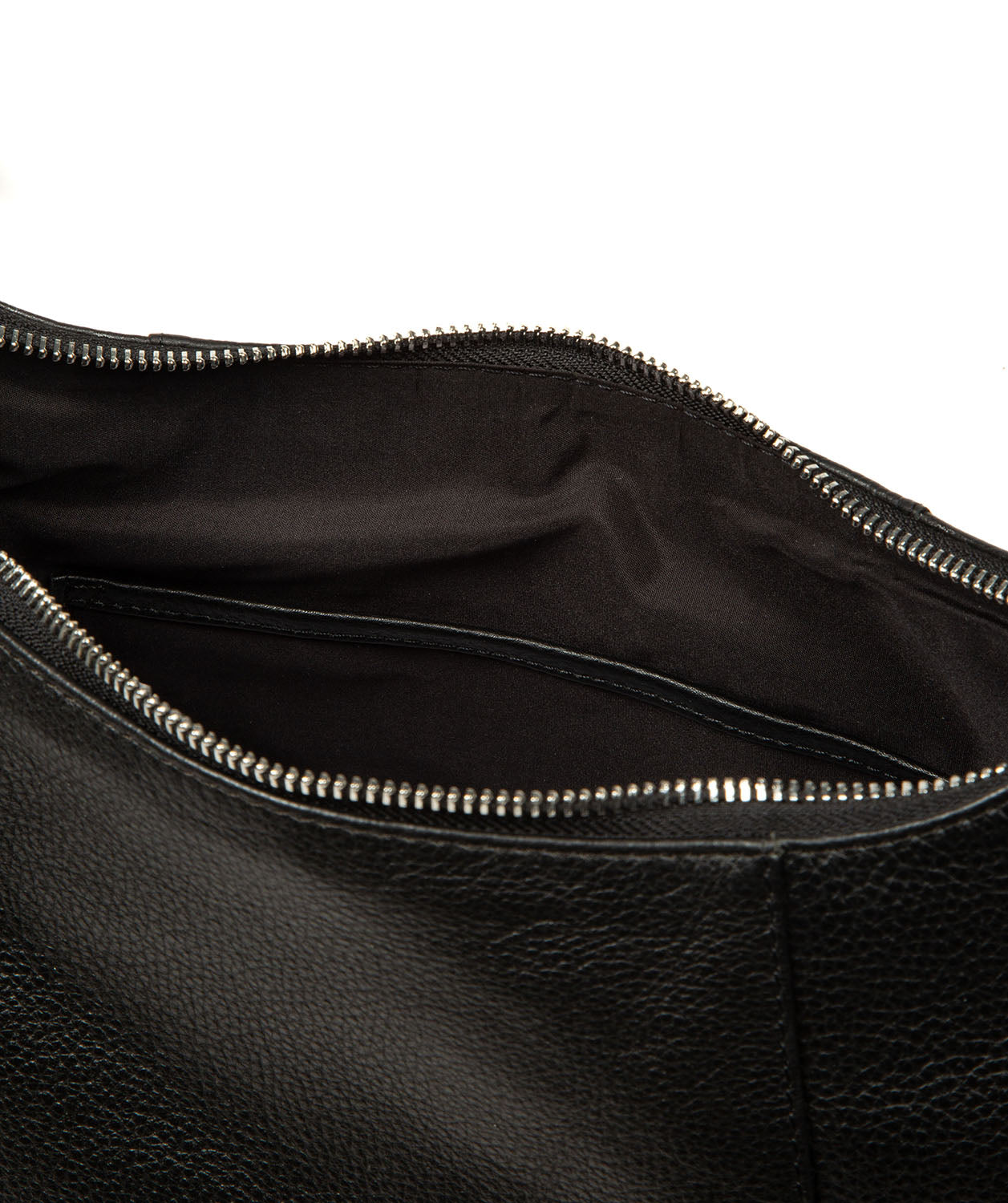Full bag flat lay showing shape and proportions