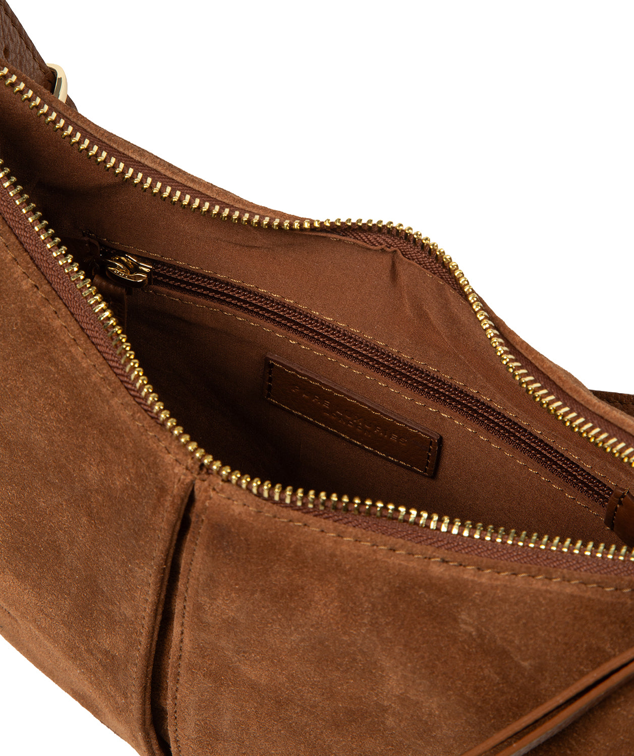 Blind embossed Pure Luxuries branding on front