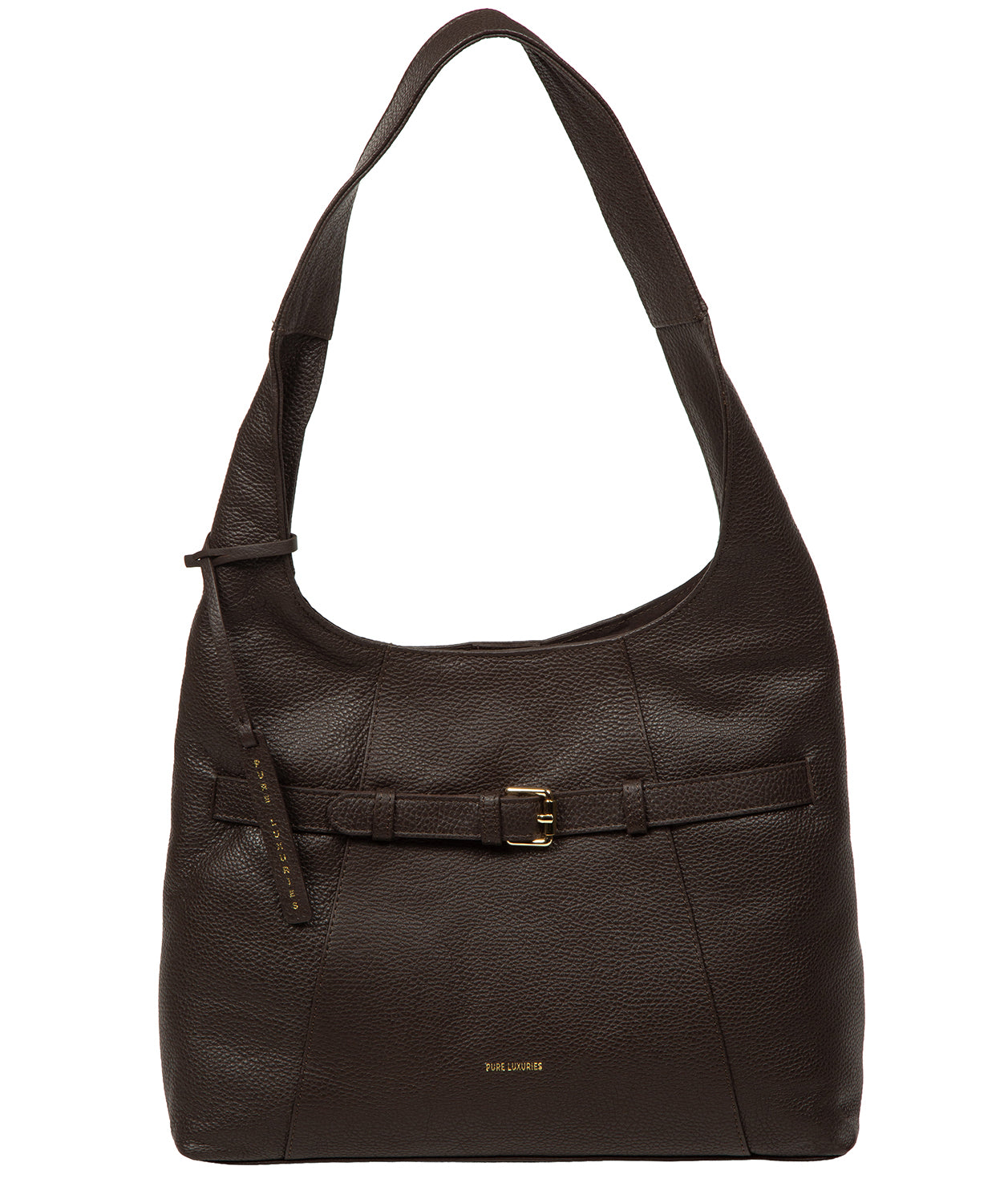 'Ruelle' Espresso Leather Handbag