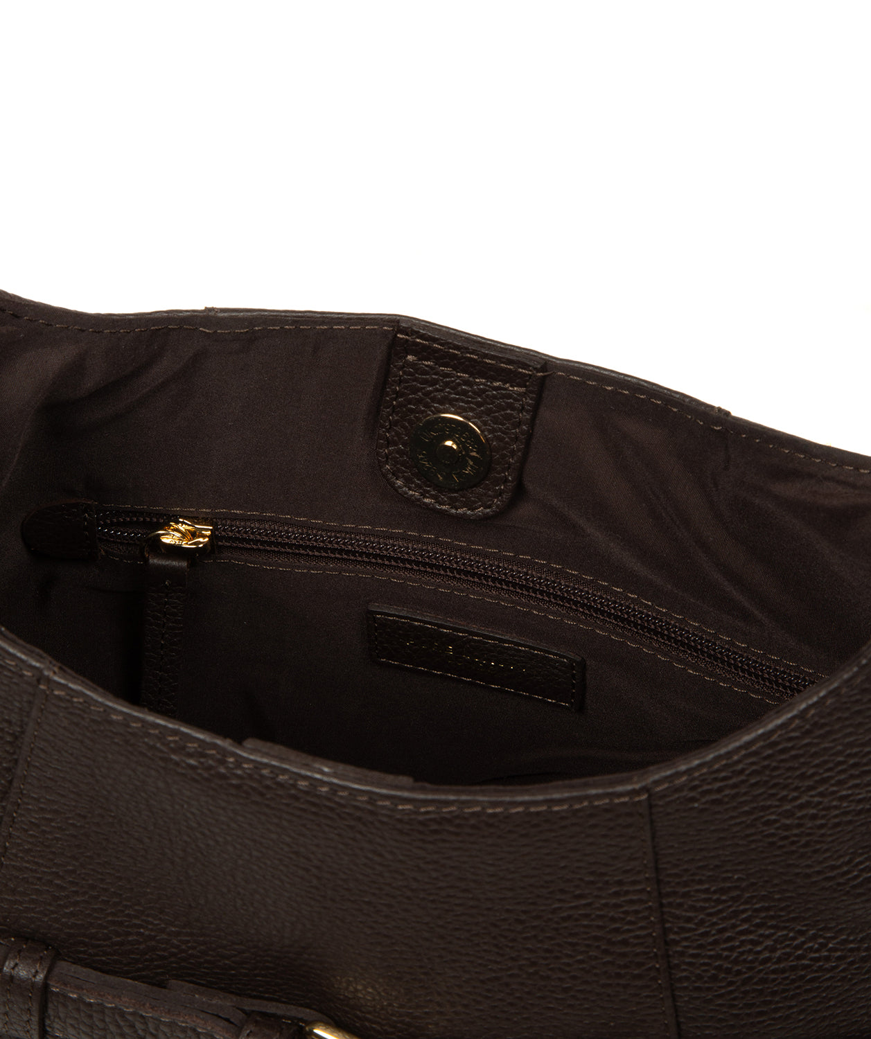 'Ruelle' Espresso Leather Handbag