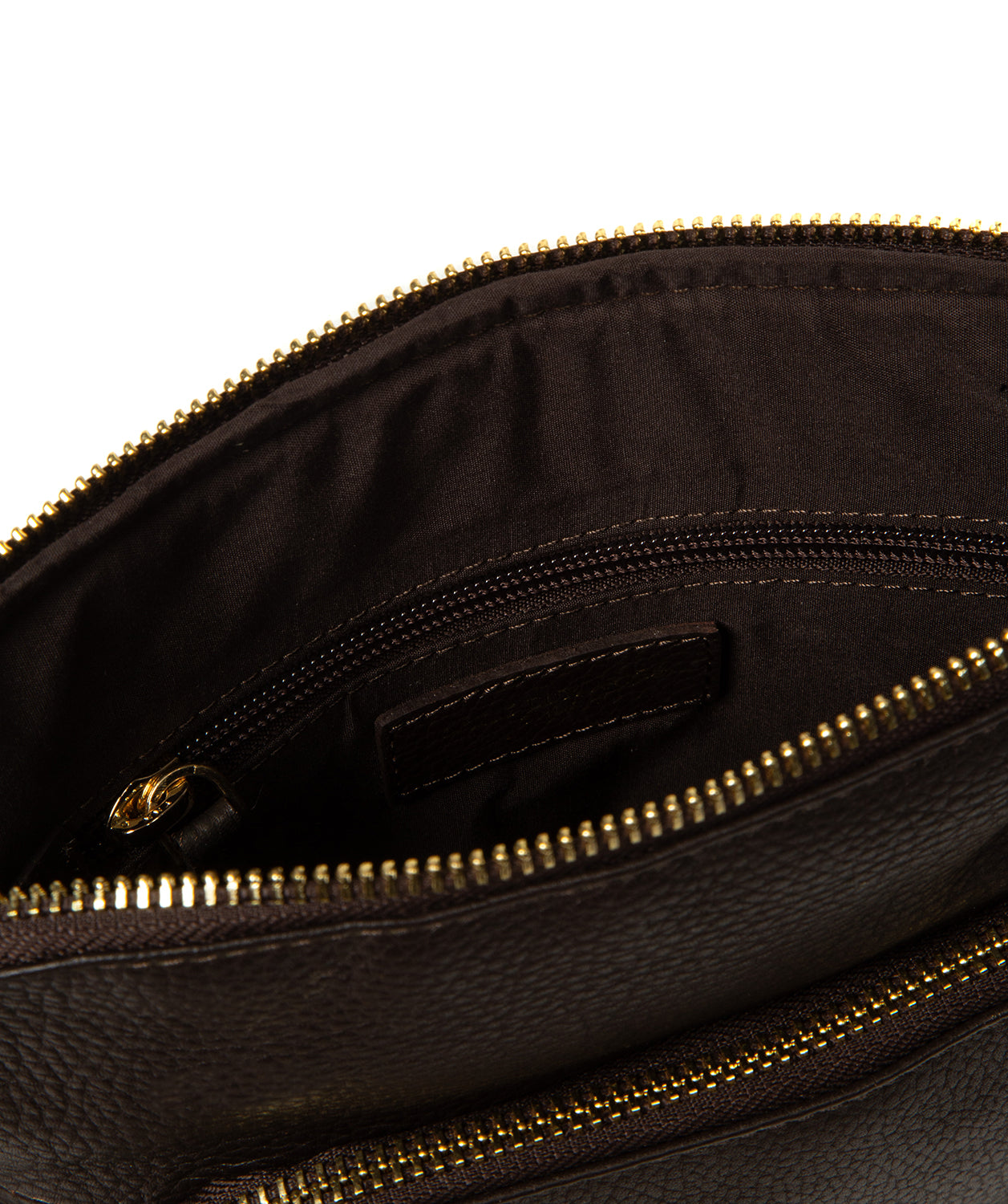 'Aisling' Espresso Leather Cross Body Bag