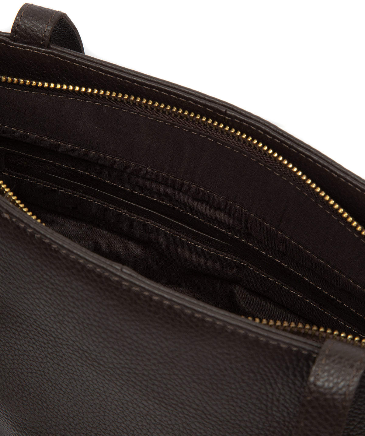 'Melody' Espresso Leather Handbag