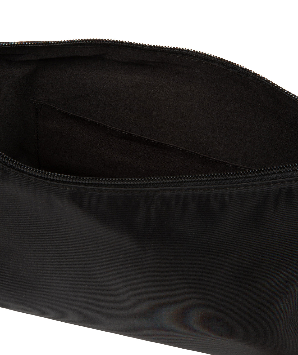 'Margaux' Black & Cognac Canvas & Leather Cross Body Bag