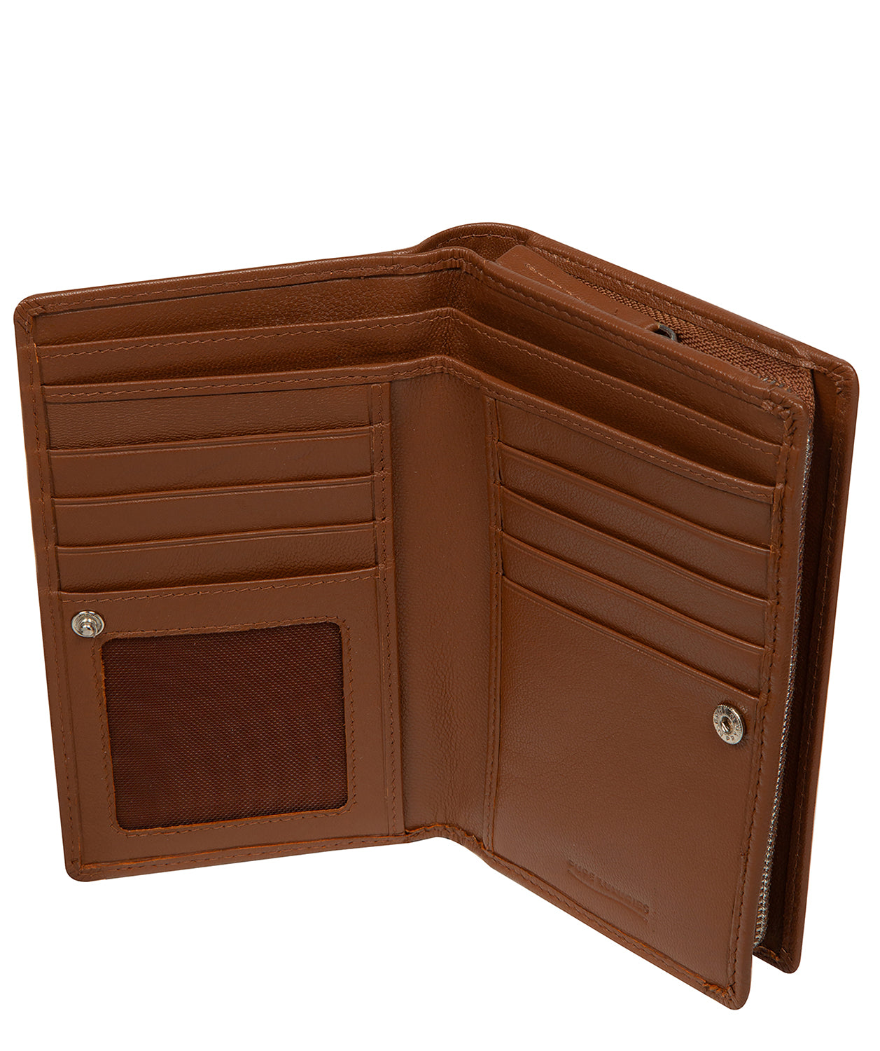 'Julia' Tan Leather Purse