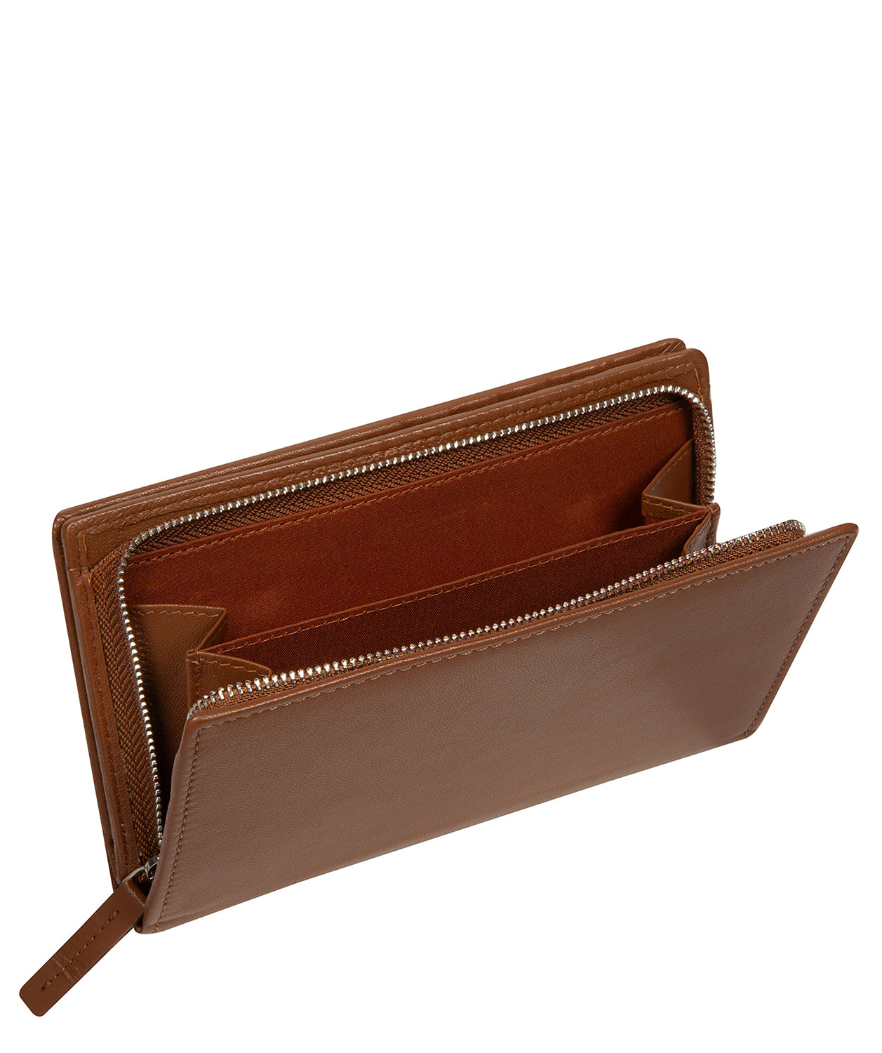 'Julia' Tan Leather Purse