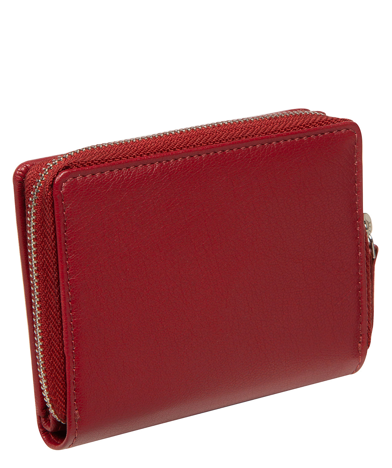 'Leah' Red Leather Purse