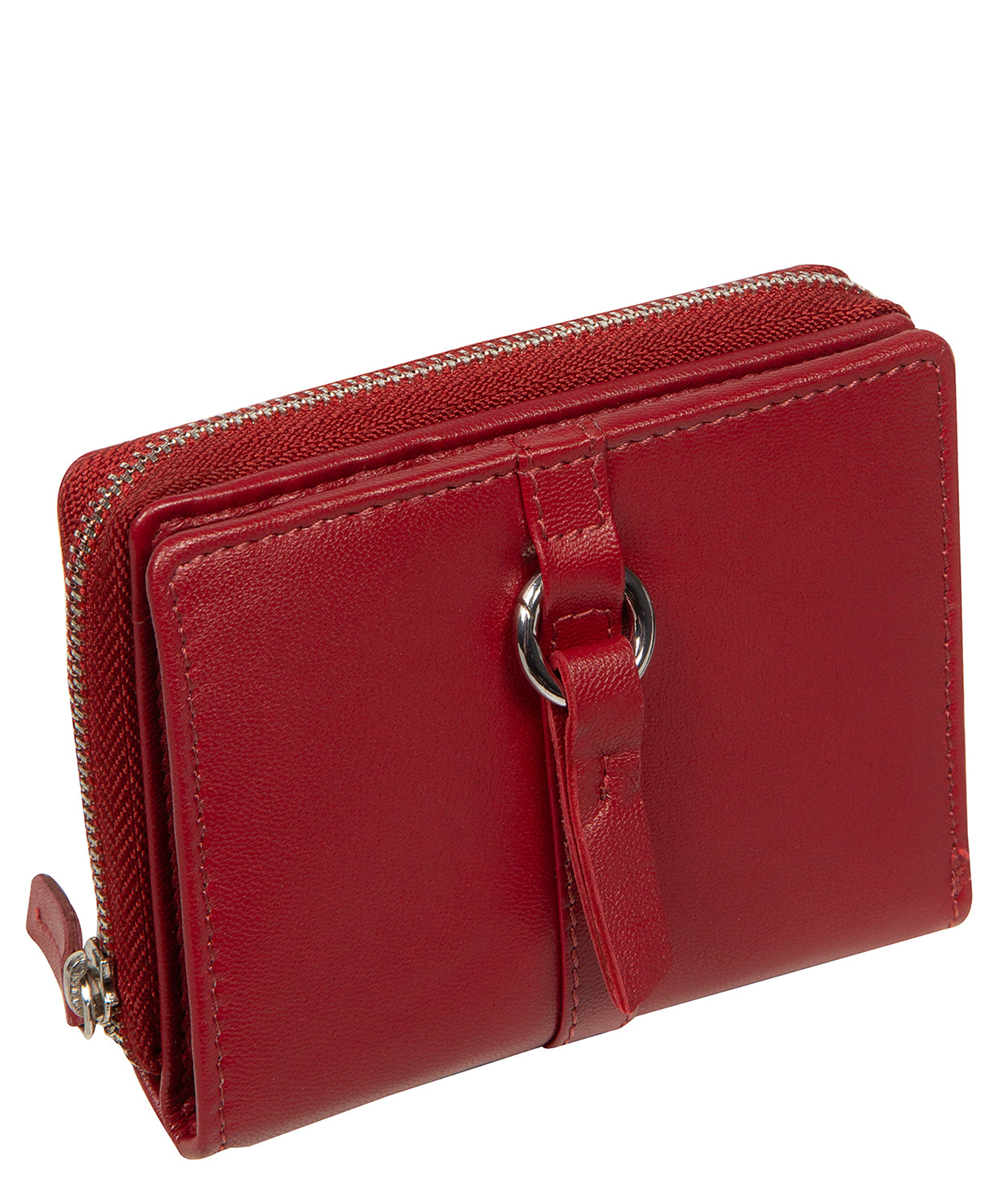 'Lena' Red Leather Purse