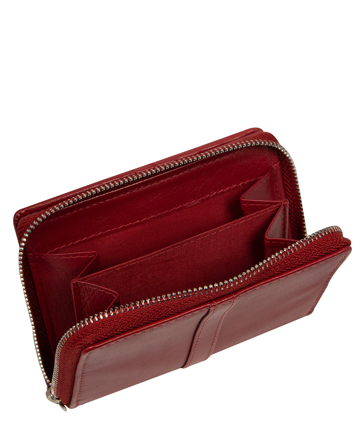 'Lena' Red Leather Purse