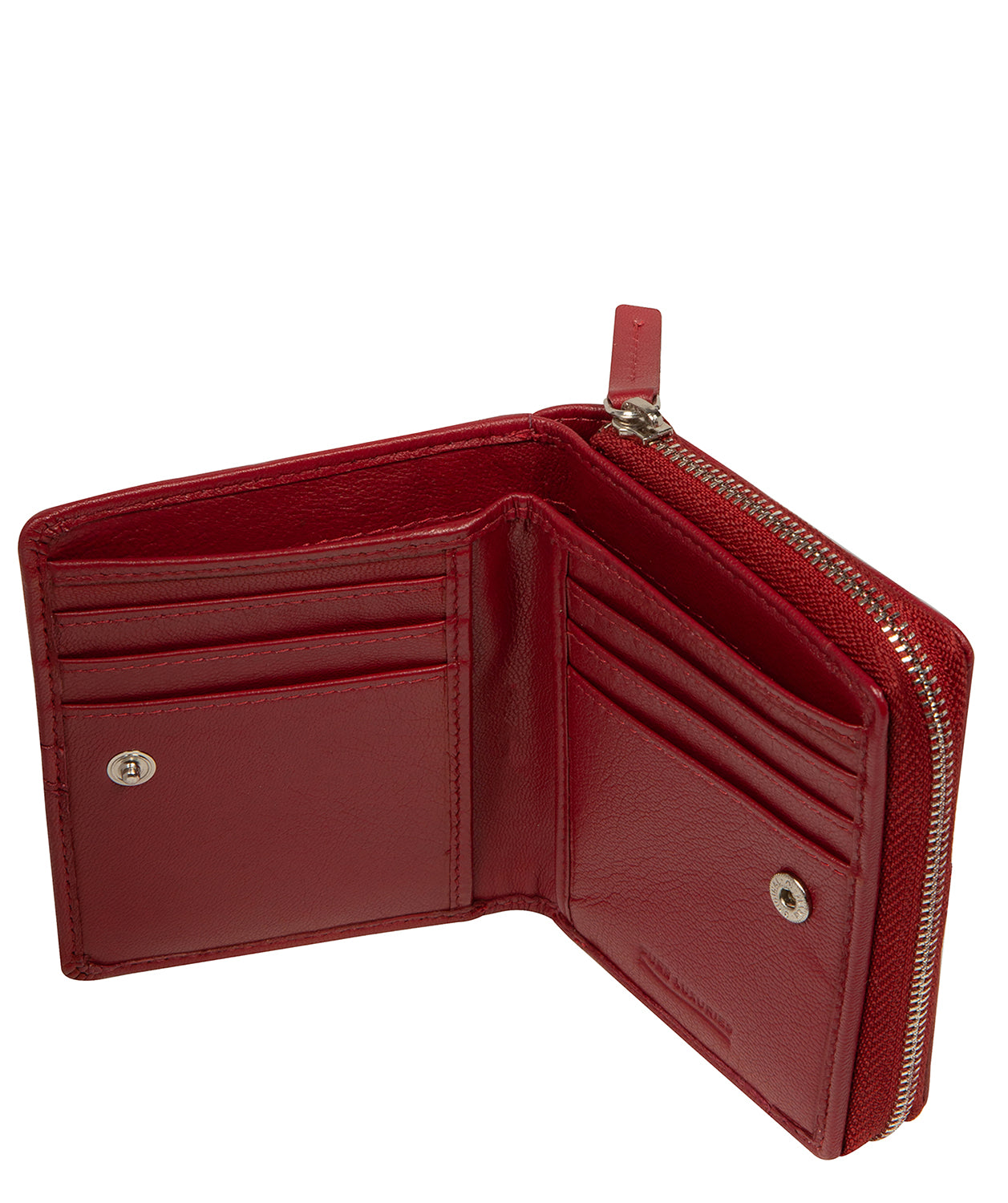 'Lena' Red Leather Purse