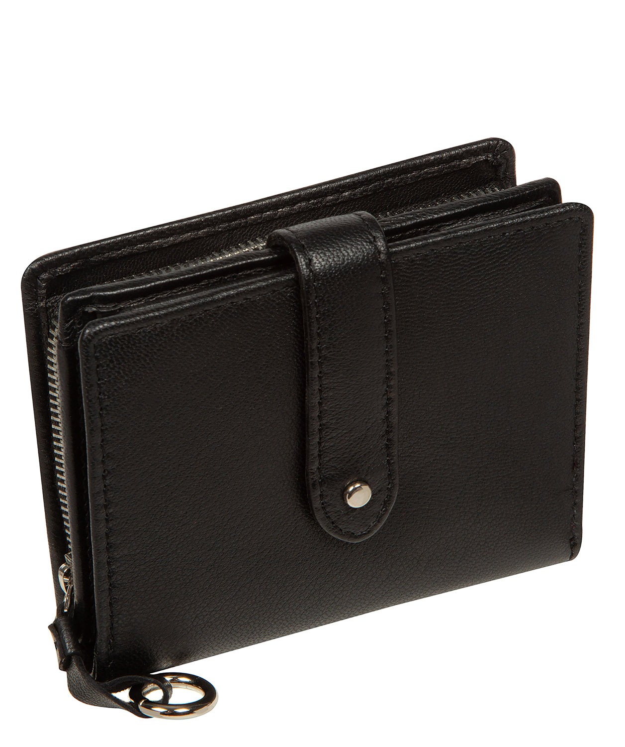 'Louise' Black Leather Purse