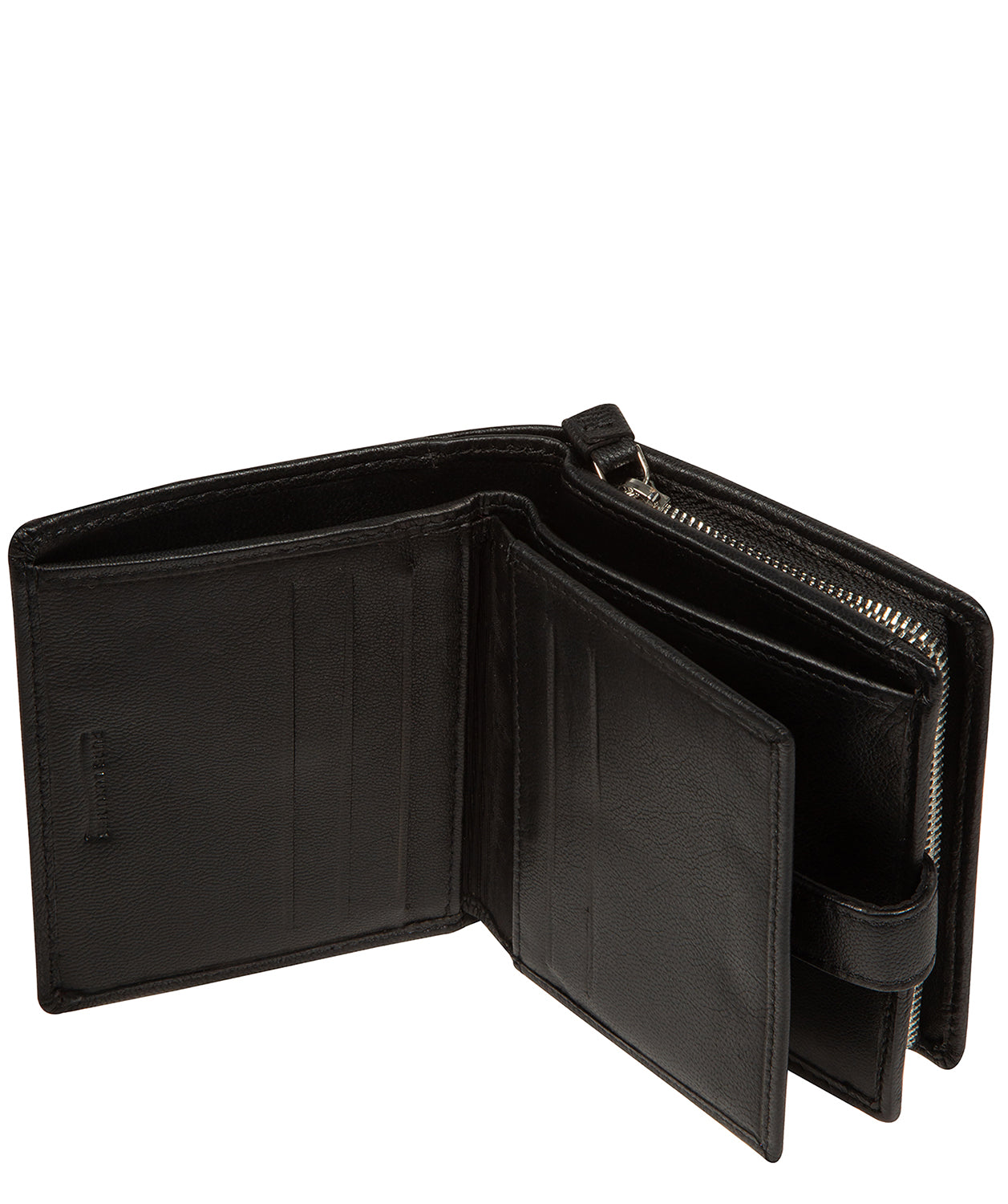 'Louise' Black Leather Purse