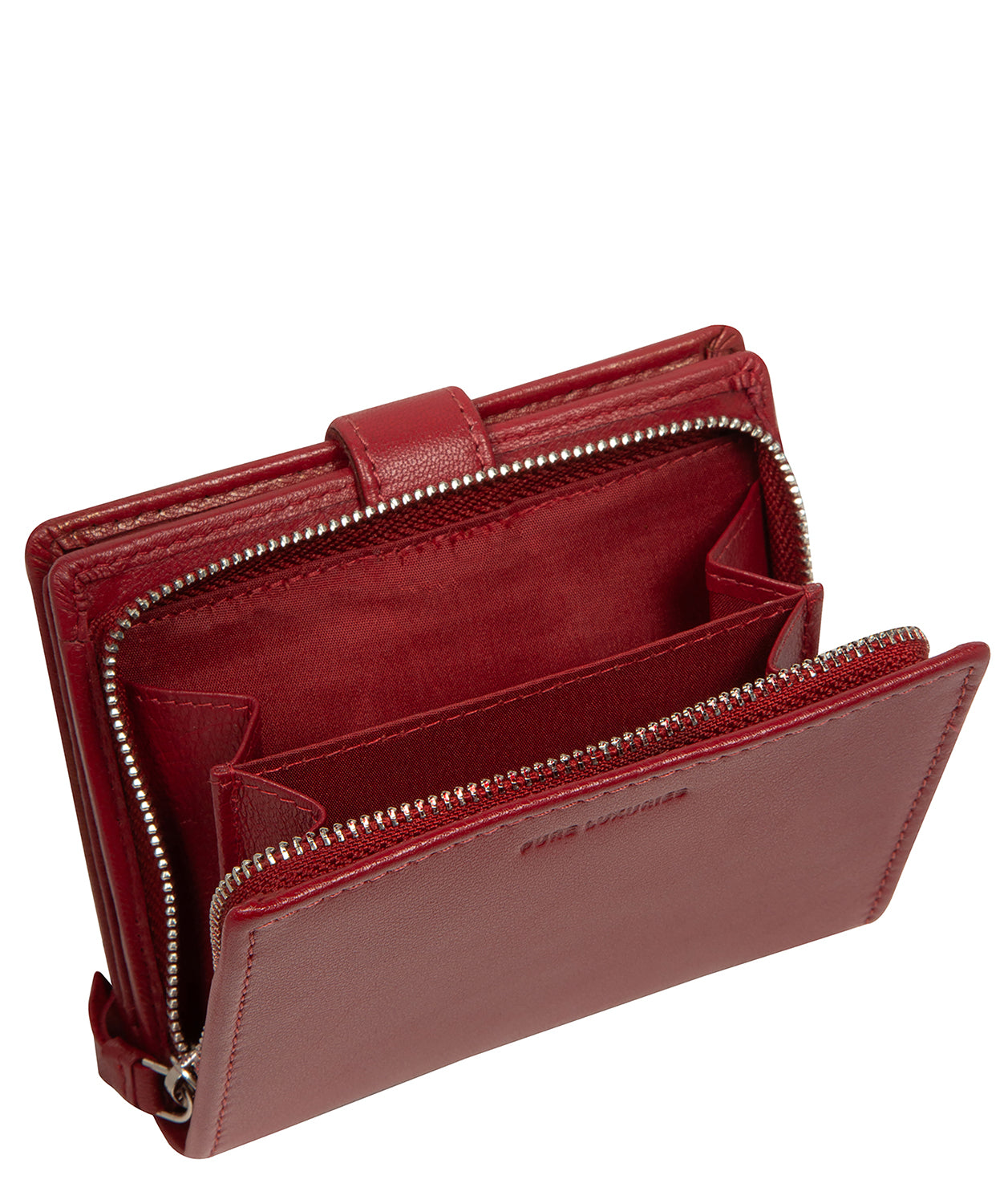 'Louise' Red Leather Purse