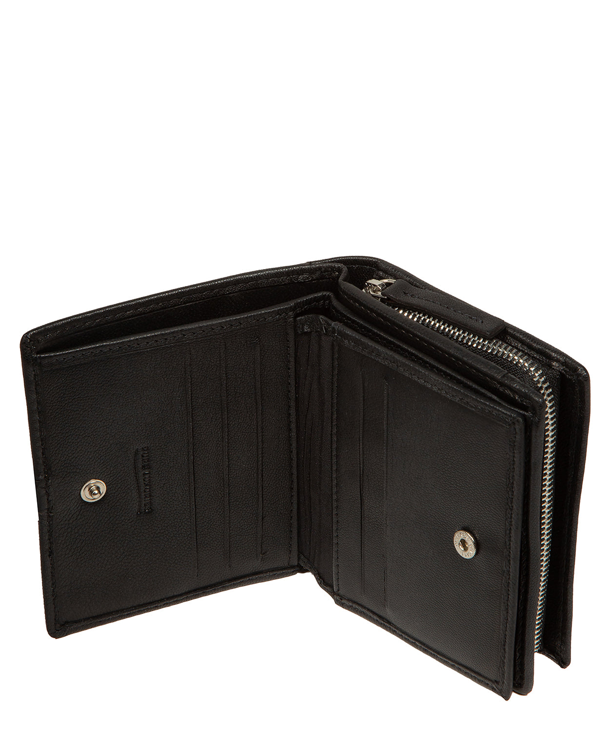 'Lucy' Black Leather Purse