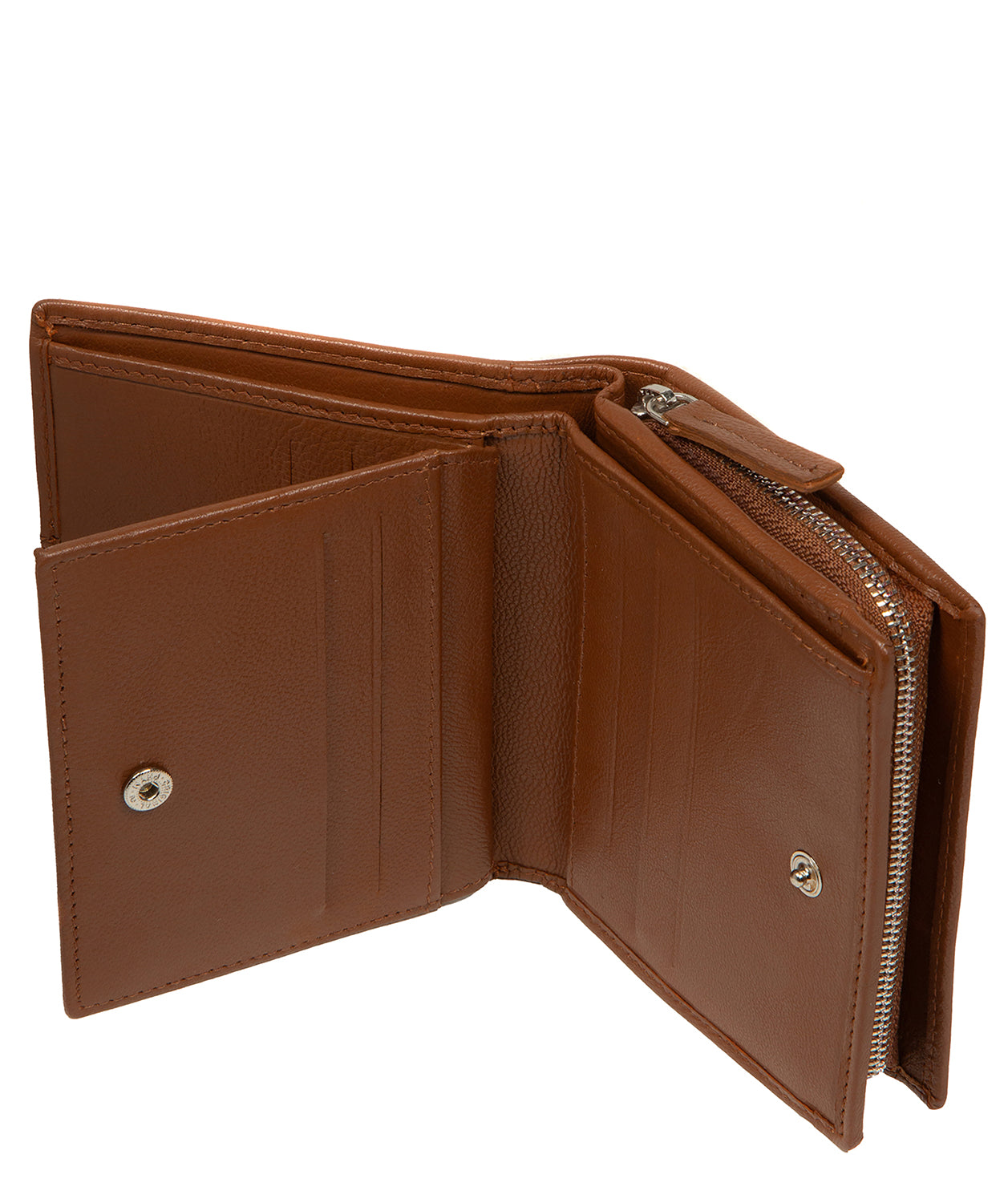 'Lucy' Tan Leather Purse