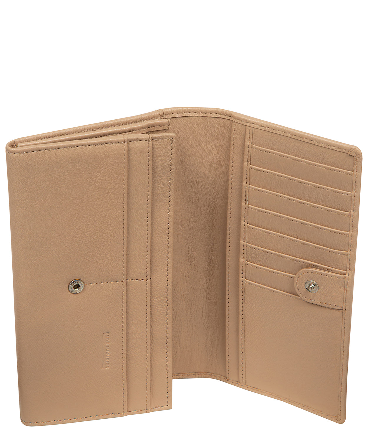 'Mia' Latte Leather Purse