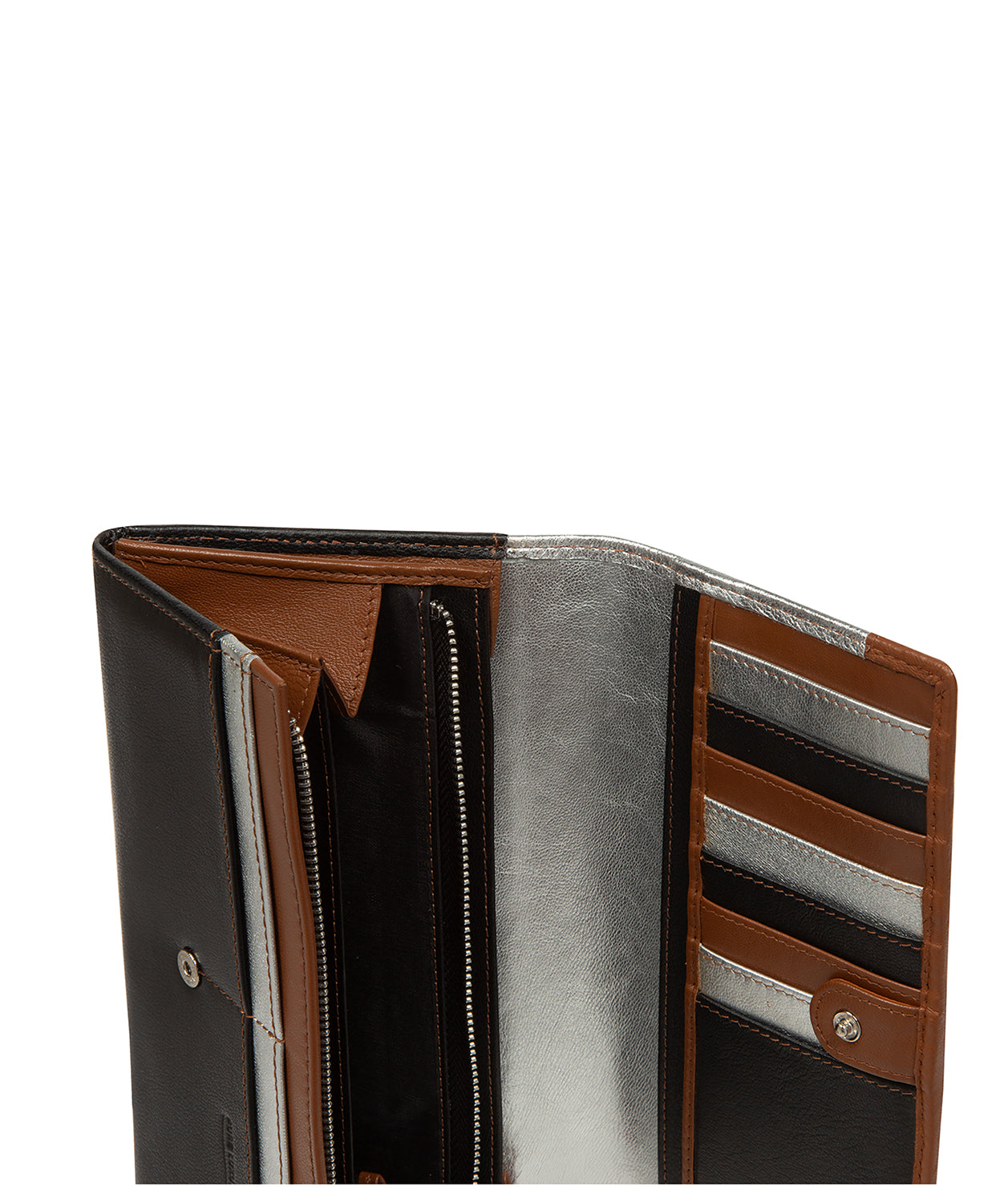 'Mia' Multi-Coloured Leather Purse