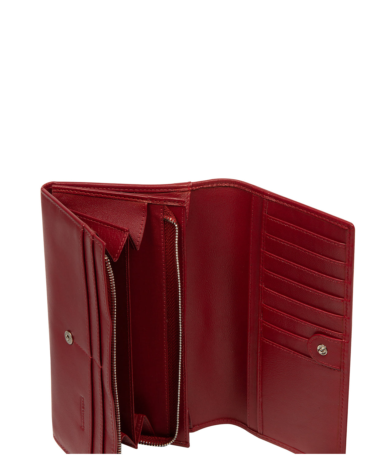 'Mia' Red Leather Purse
