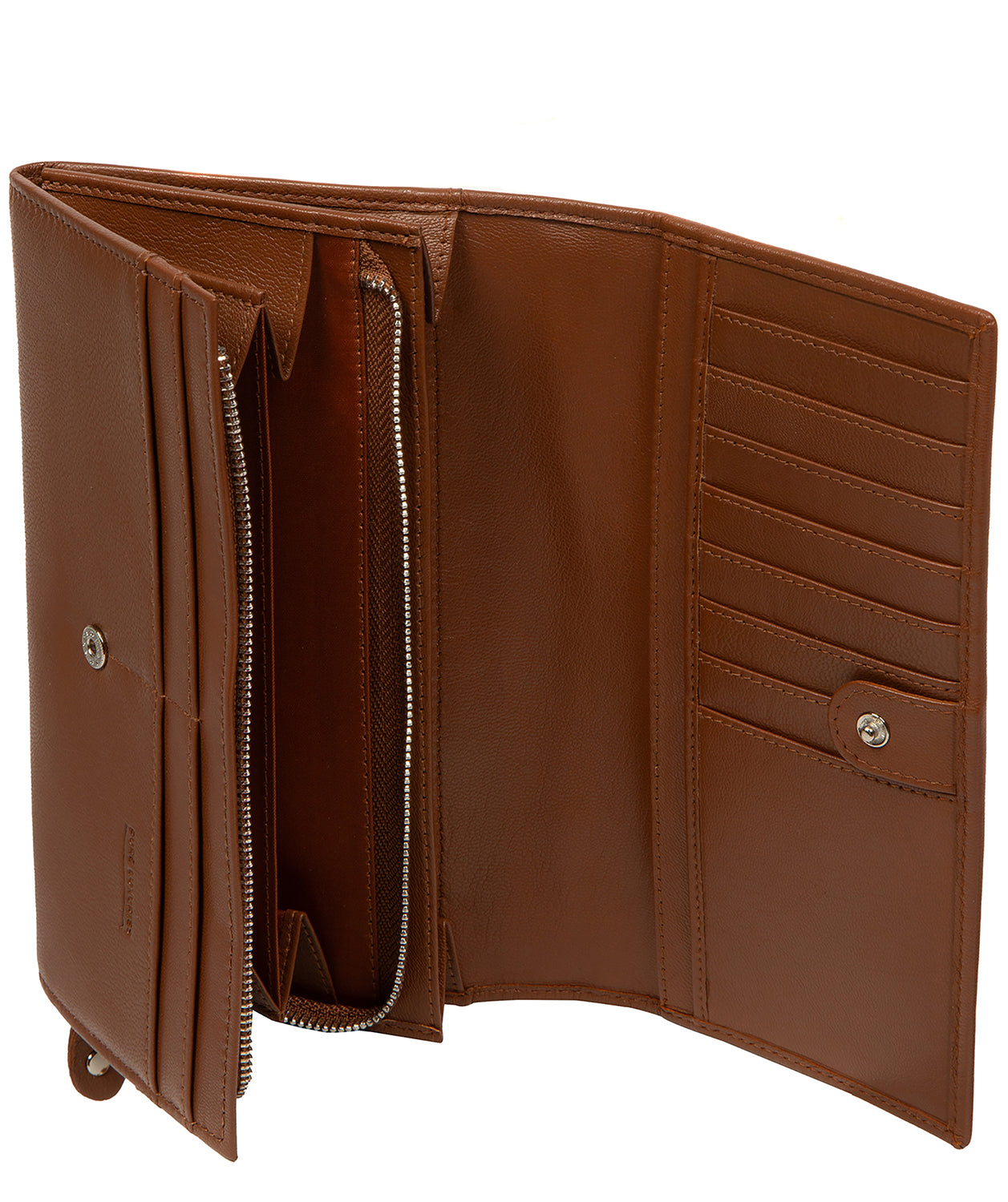 'Mia' Tan Leather Purse