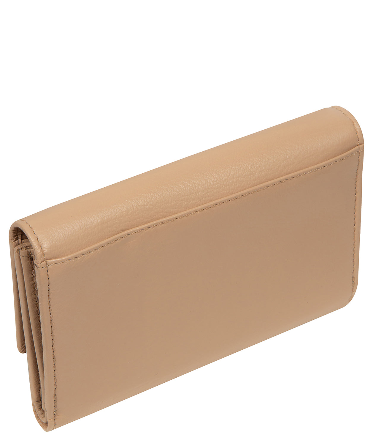 'Sarah' Latte Leather Purse