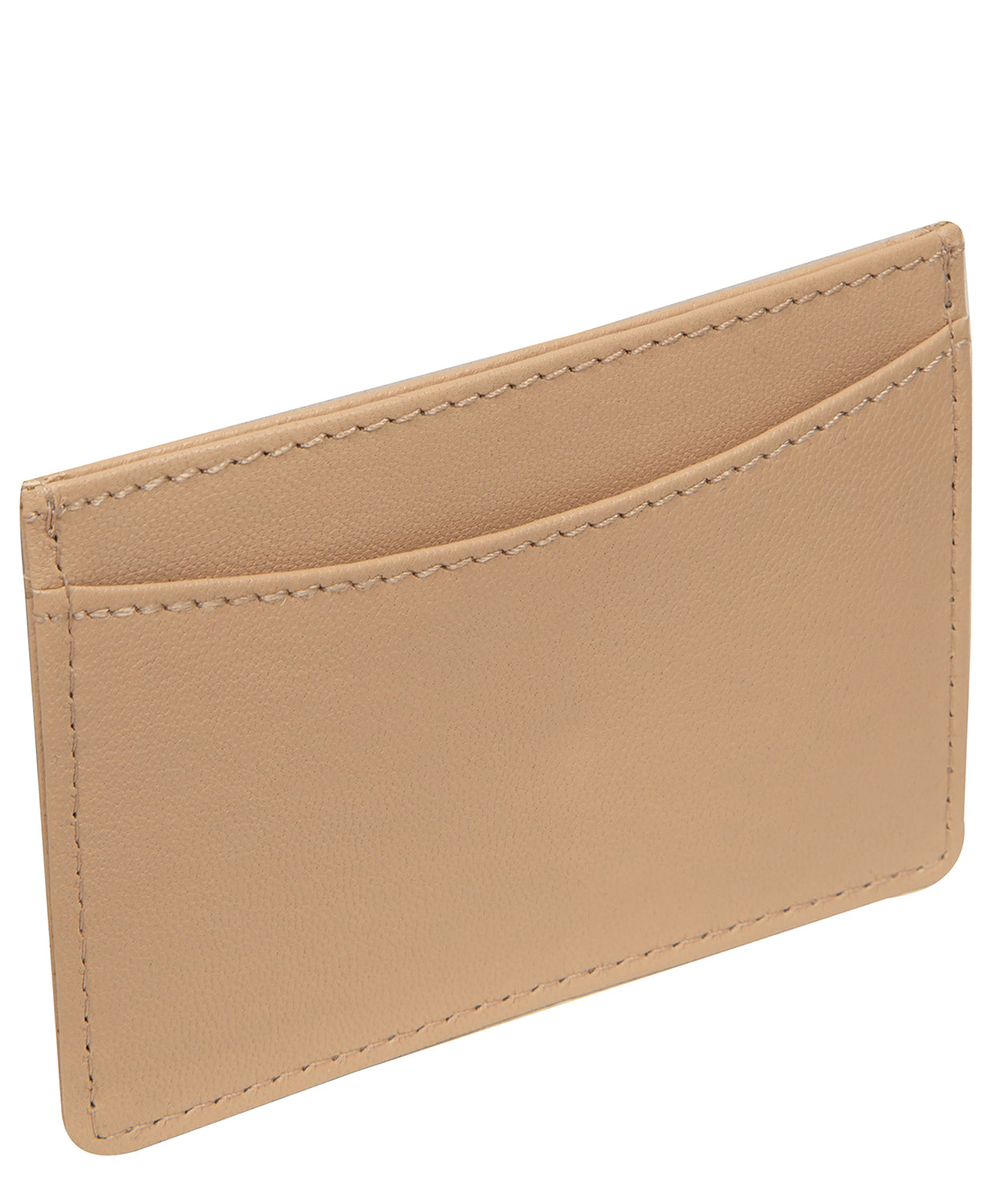 'Anna' Latte Leather Card Holder