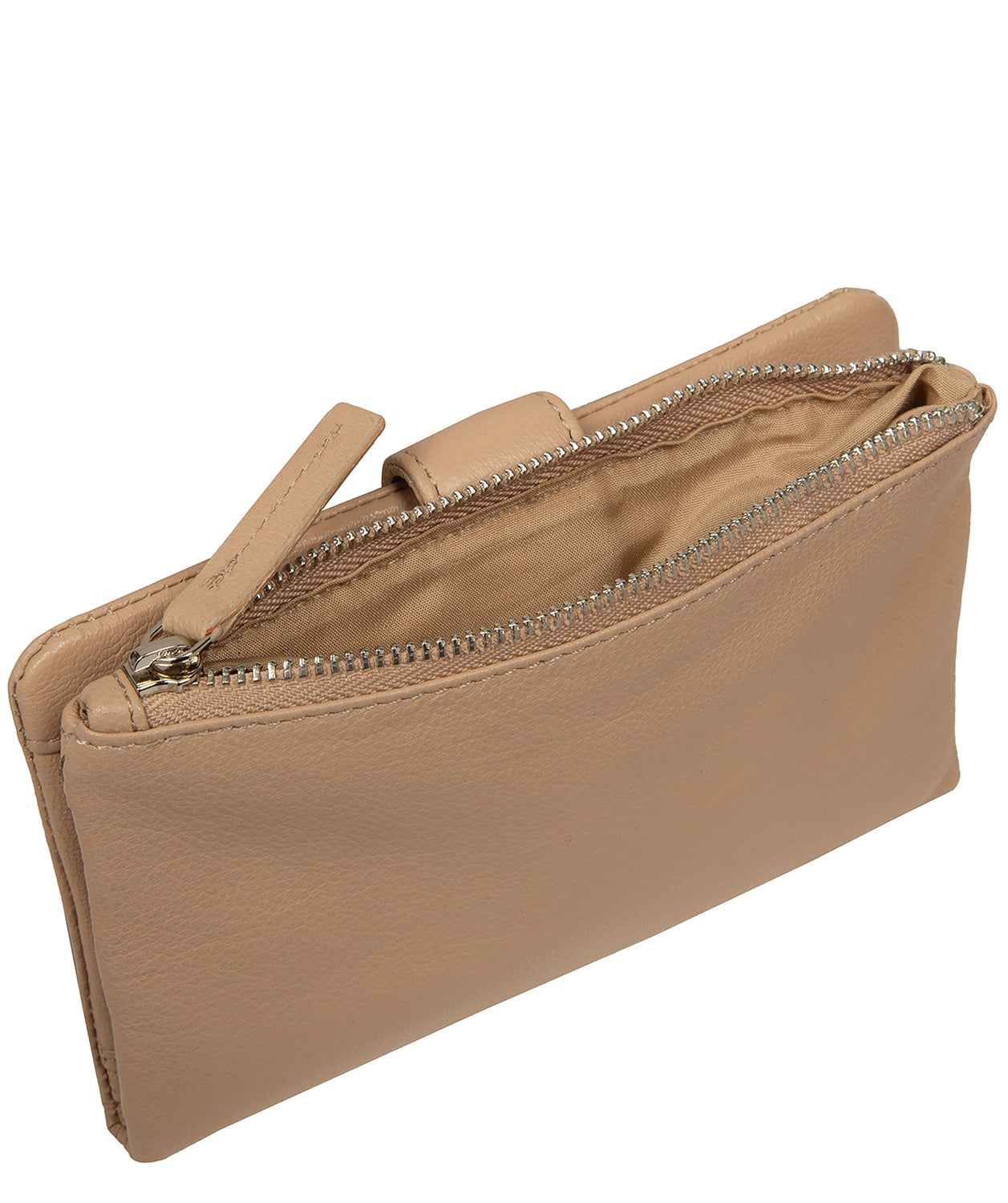 'Zaraia' Latte Leather Purse