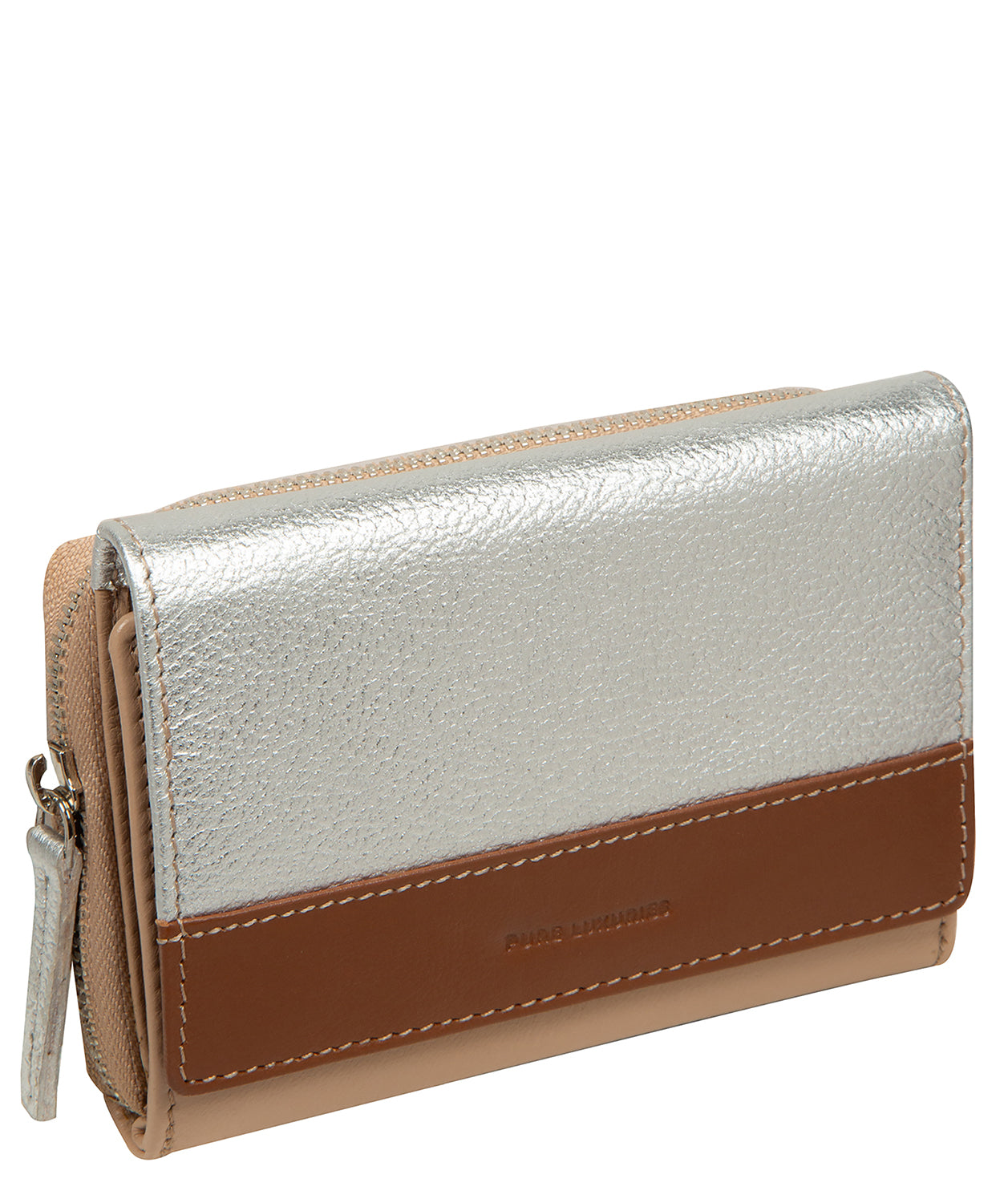 'Claire' Multi-Coloured Leather Purse