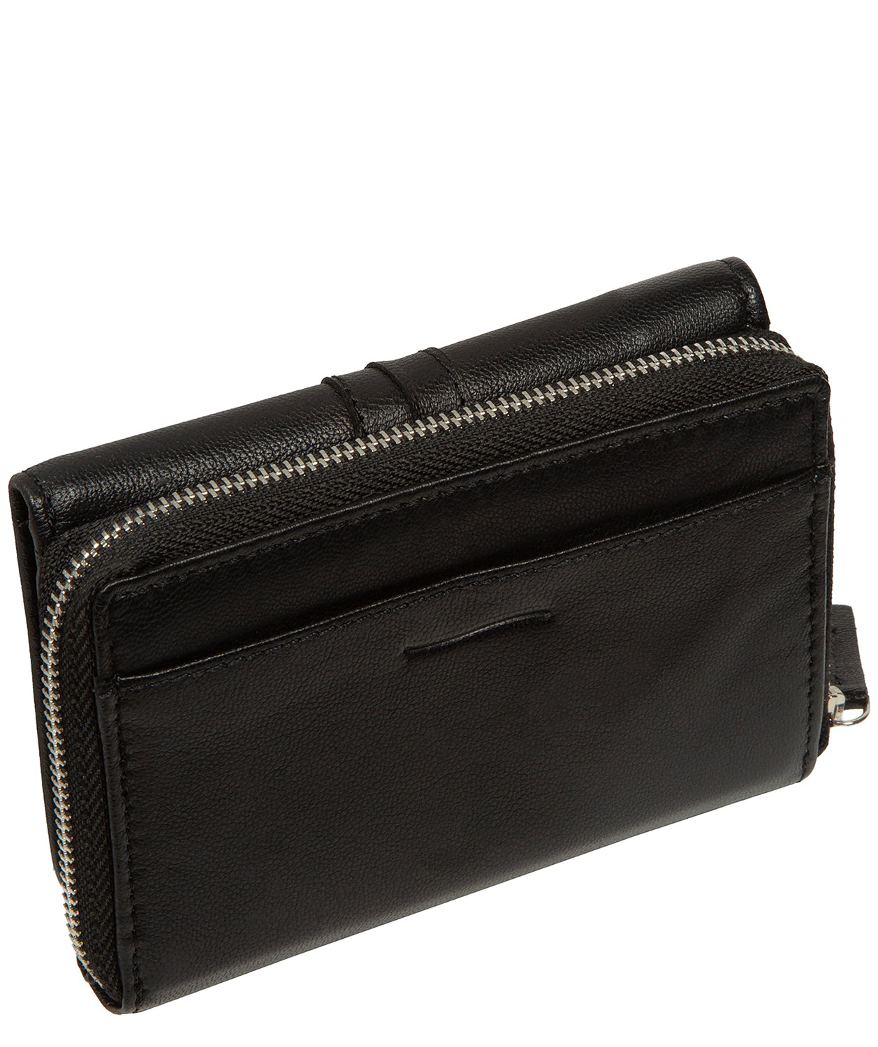 'Hailey' Black Leather Purse
