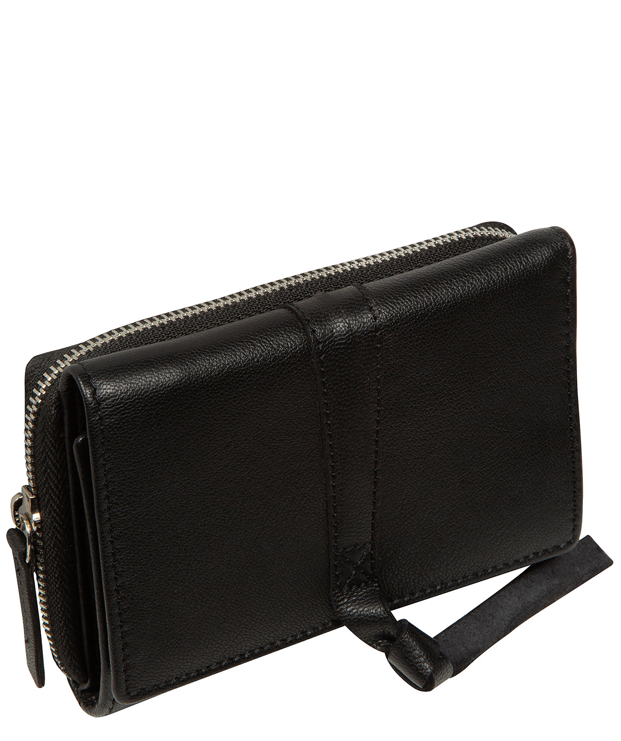 'Hailey' Black Leather Purse