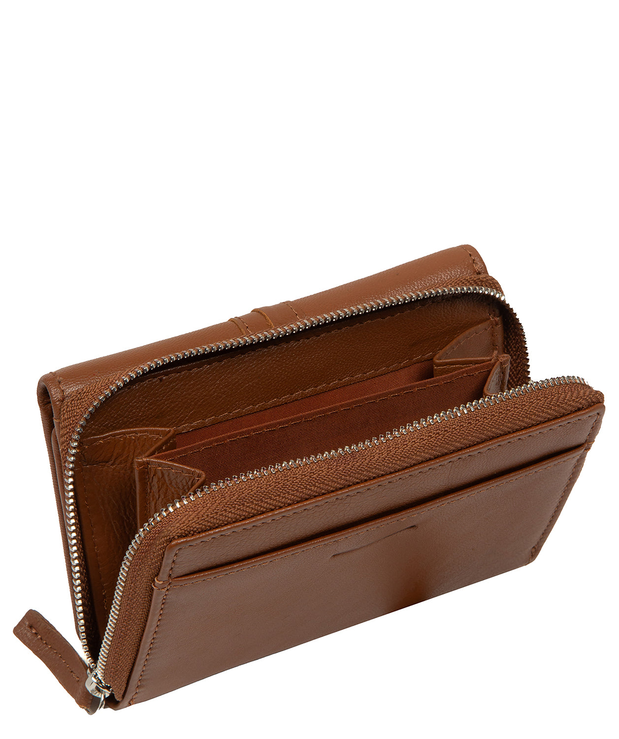 'Hailey' Tan Leather Purse