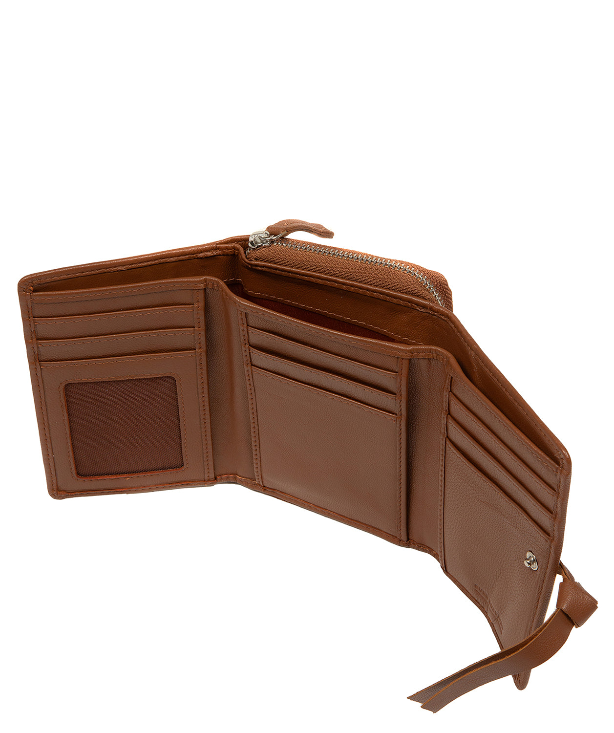 'Hailey' Tan Leather Purse