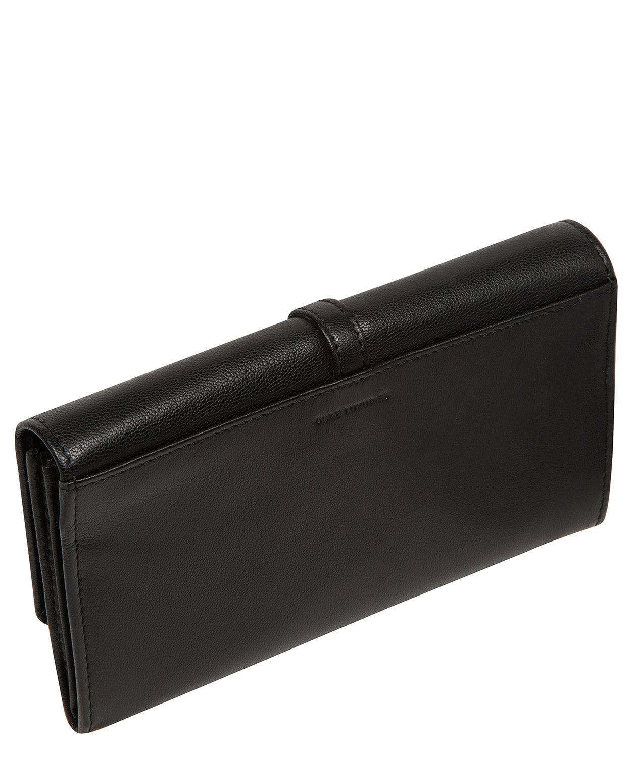 'Harriet' Black Leather Purse