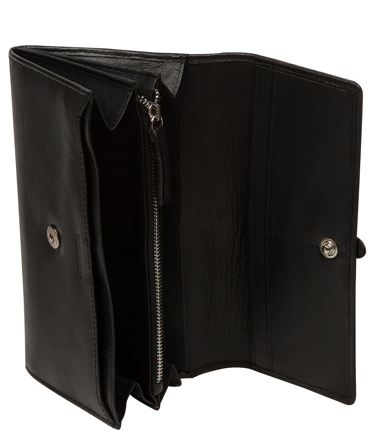 'Harriet' Black Leather Purse