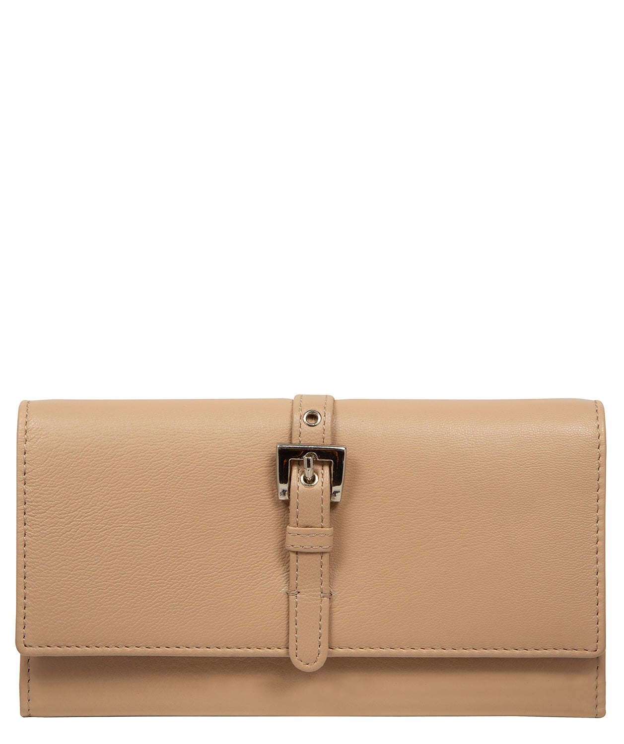 'Harriet' Latte Leather Purse