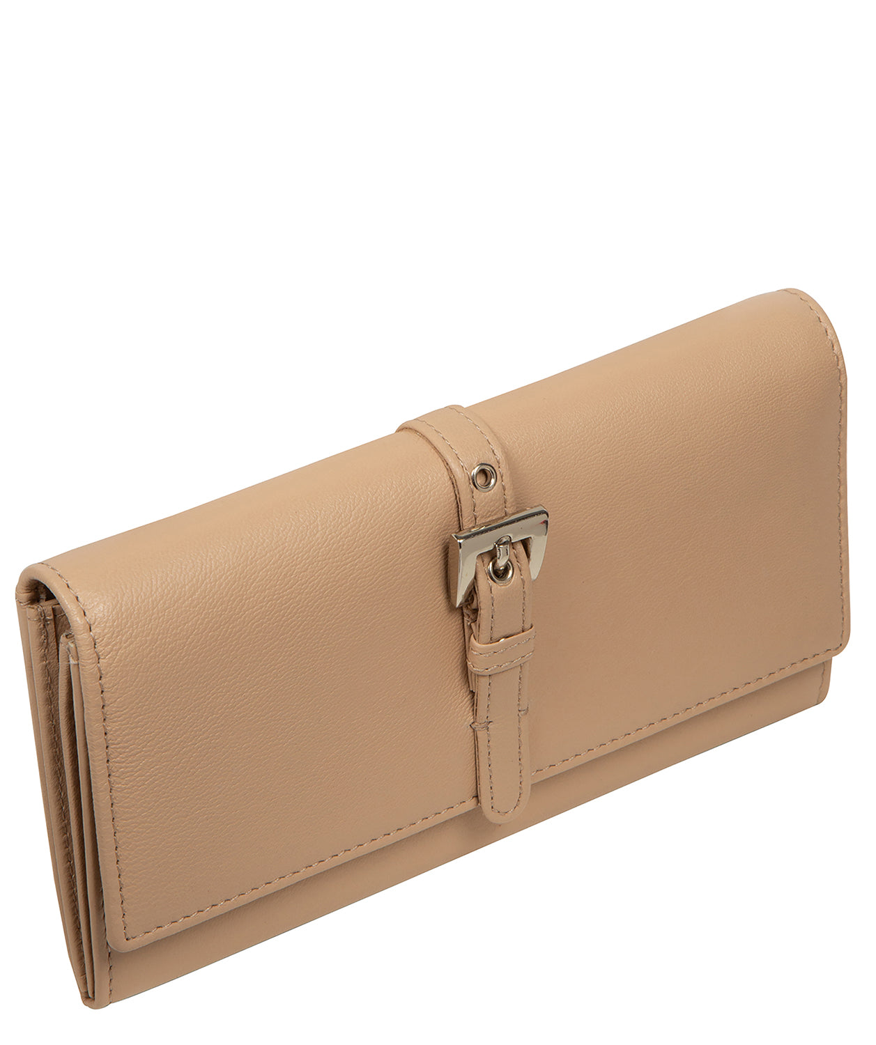 'Harriet' Latte Leather Purse