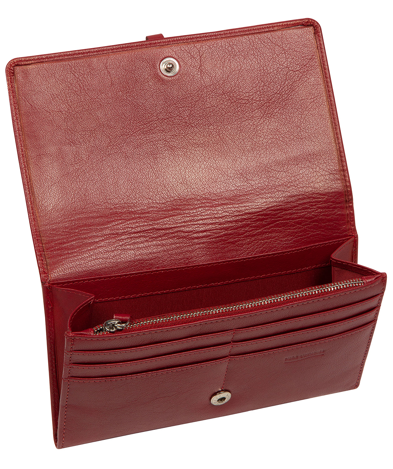 'Isla' Red Leather Purse