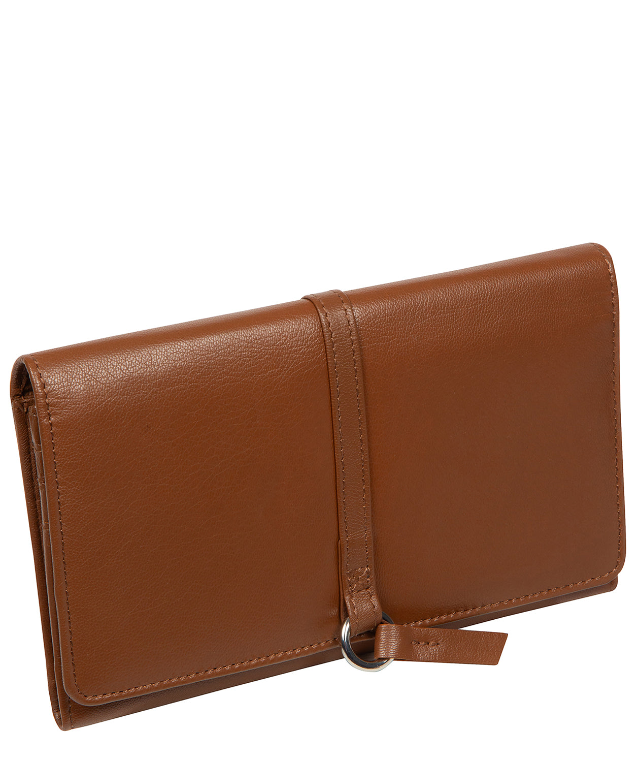 'Isla' Tan Leather Purse