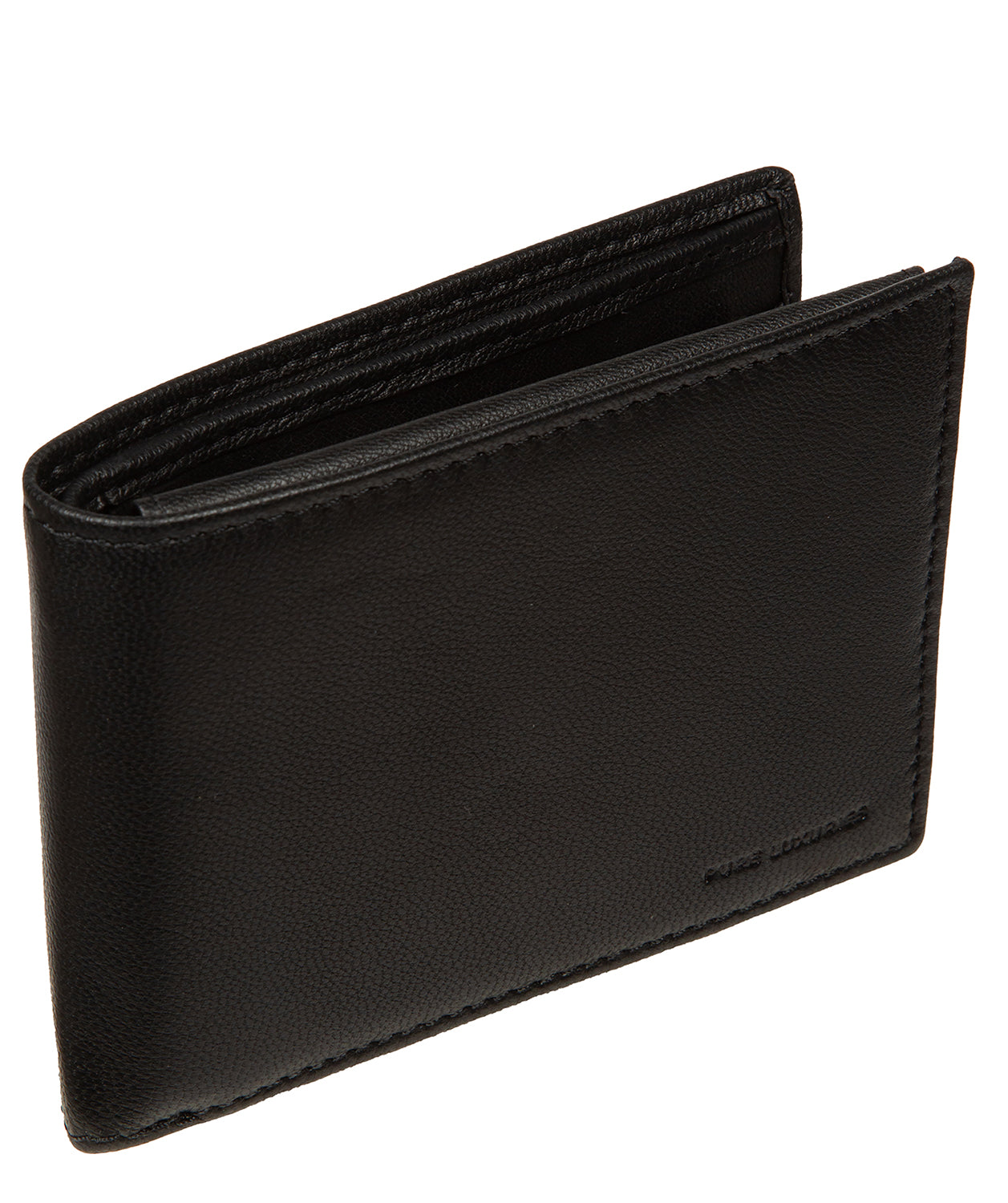 'Jack' Black Leather Wallet