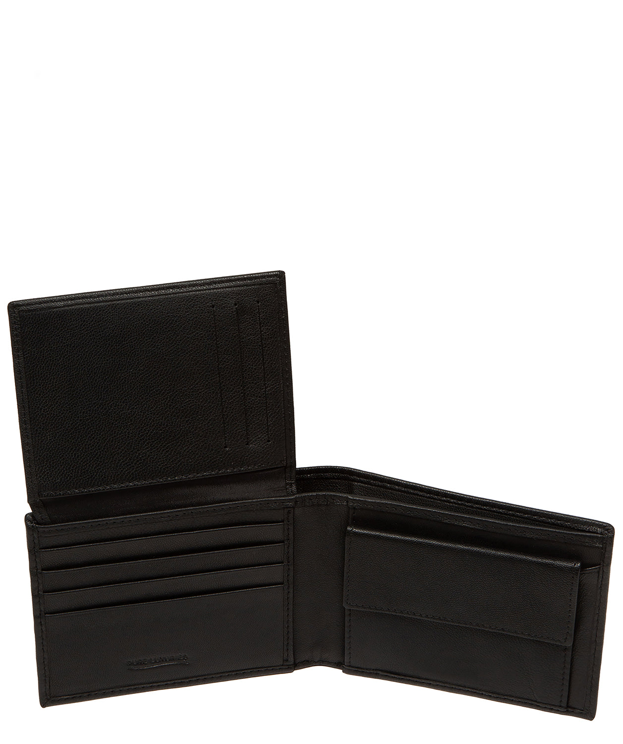 'Jack' Black Leather Wallet
