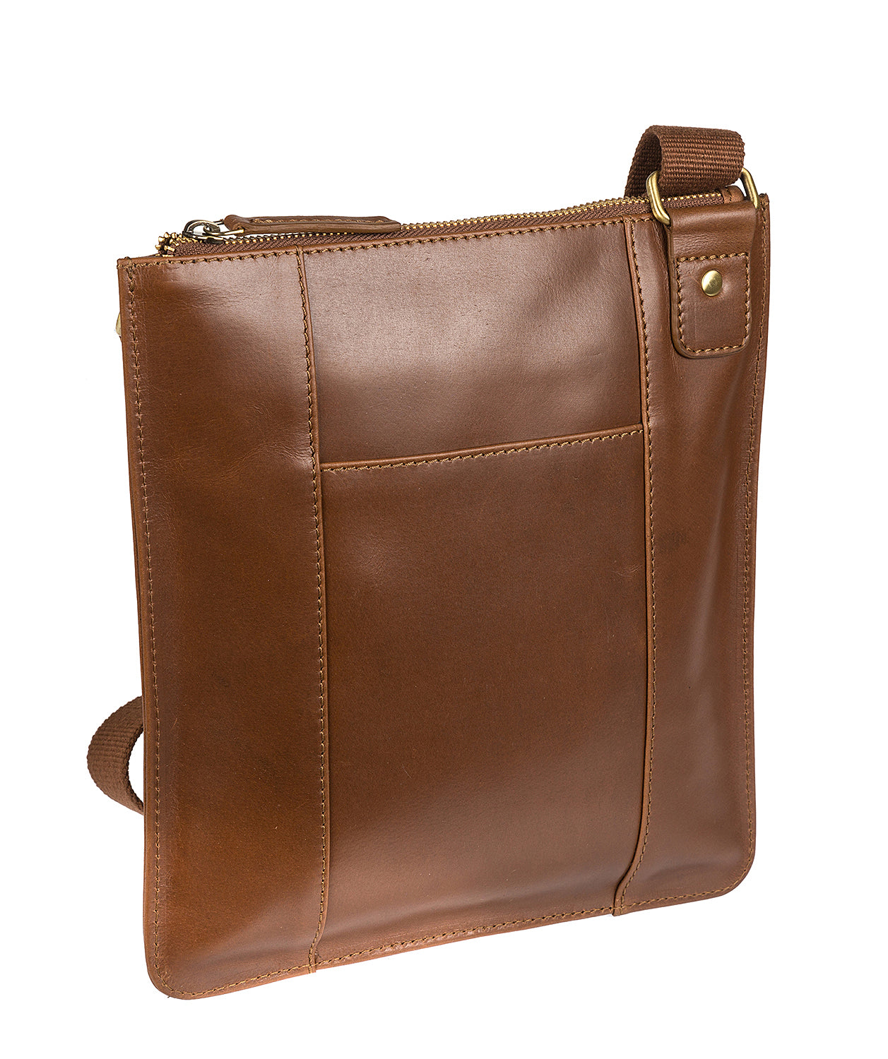 'Archway' Vintage Chestnut Handcrafted Leather Bag