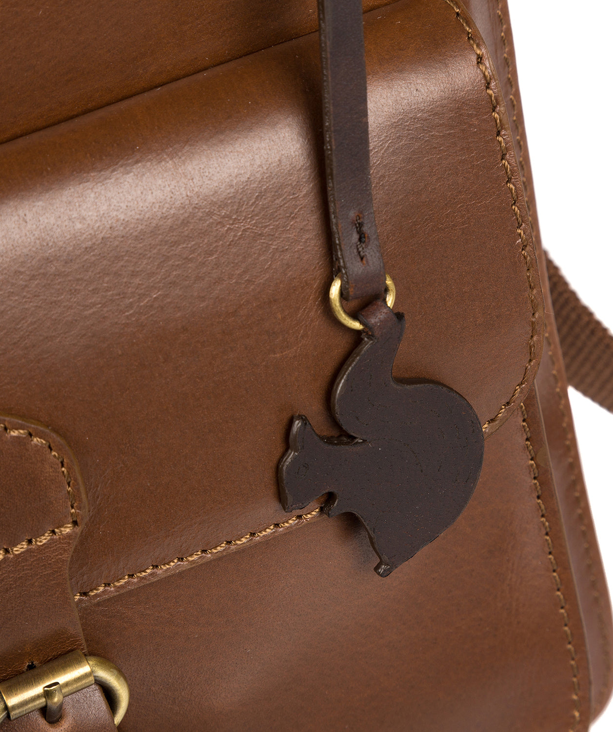 'Archway' Vintage Chestnut Handcrafted Leather Bag