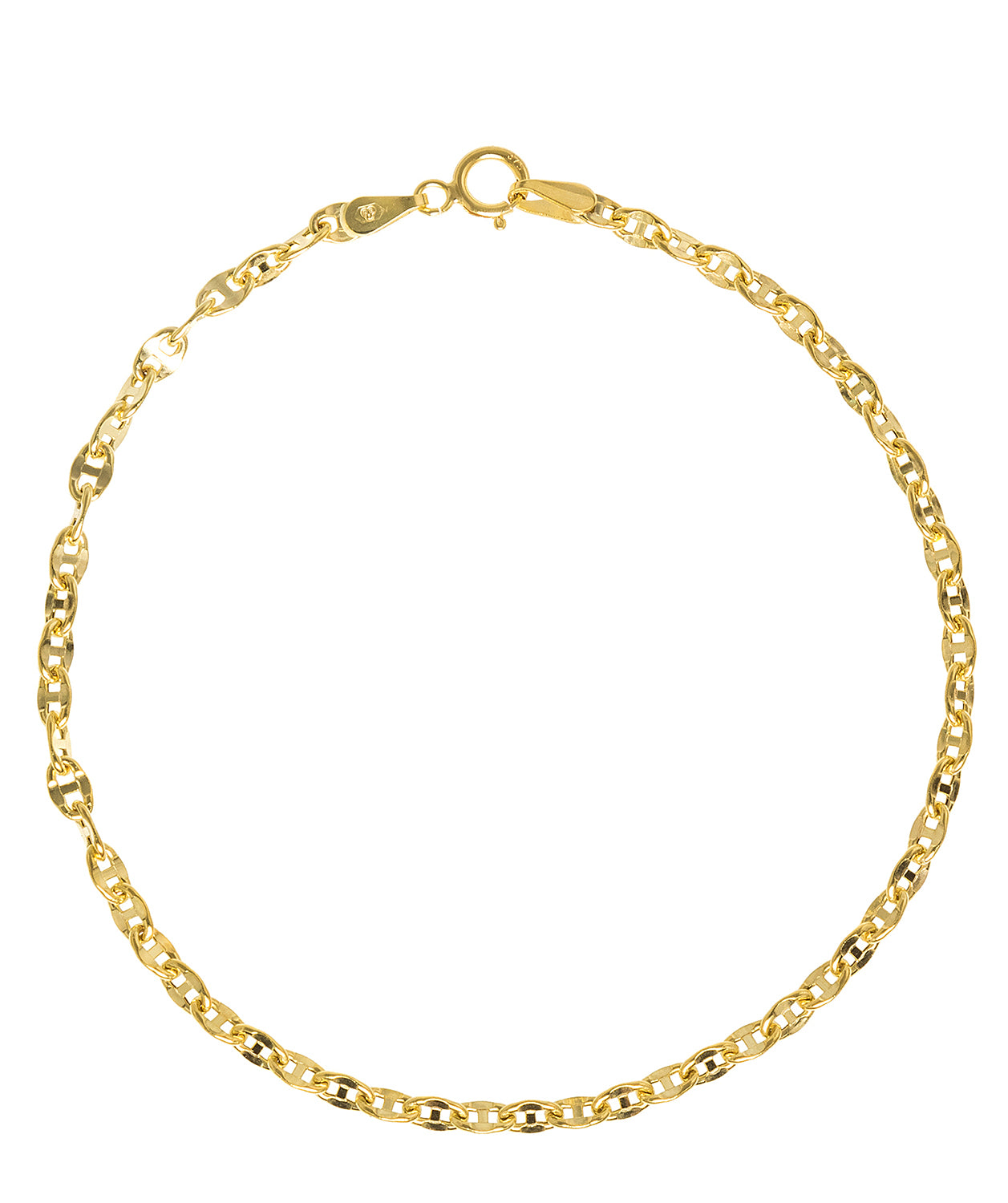 Gift Packaged 'Moira' 9ct Yellow Gold Bracelet